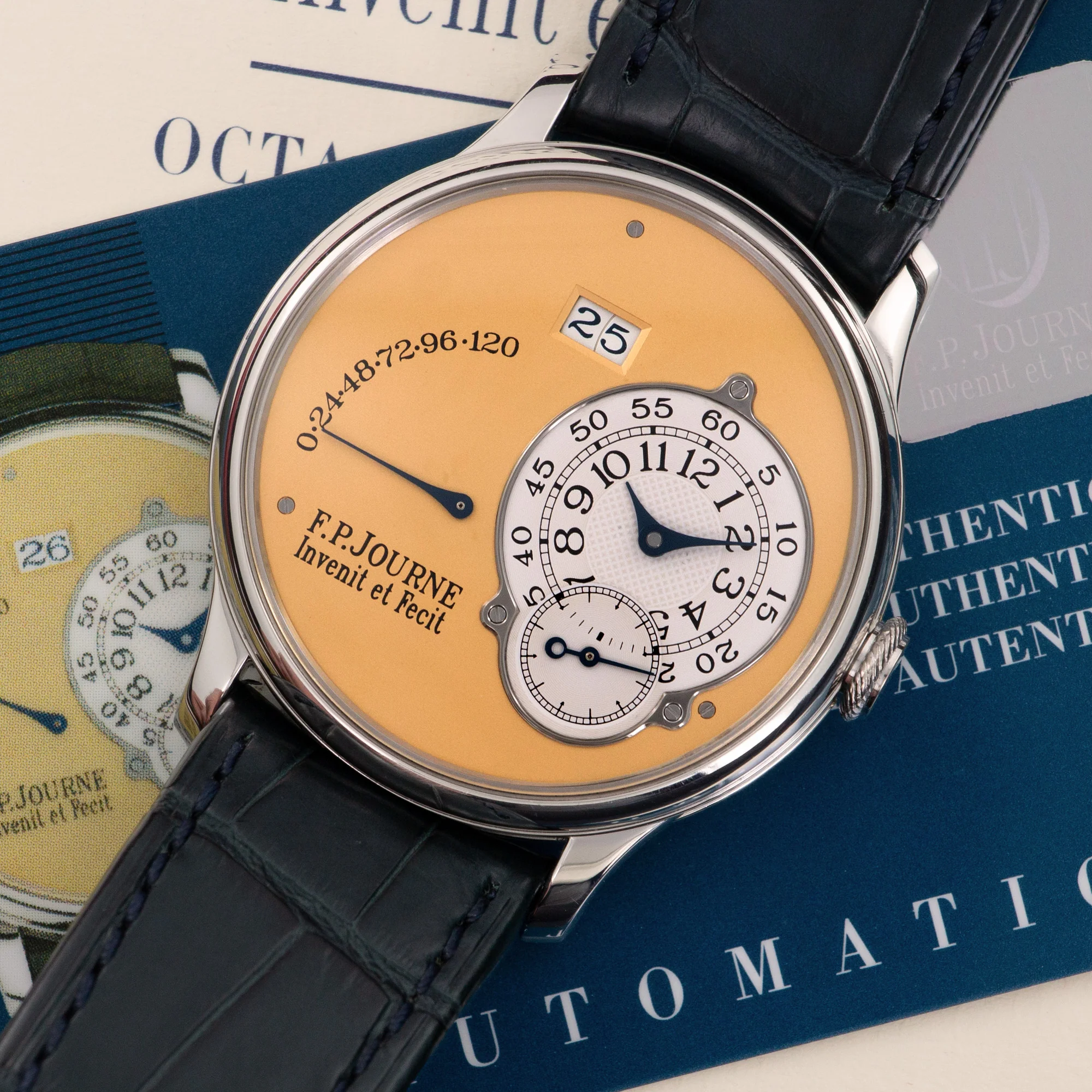 F.P. Journe Platinum Octa Reserve de Marche Early Production with Original Box and Papers - Image 2