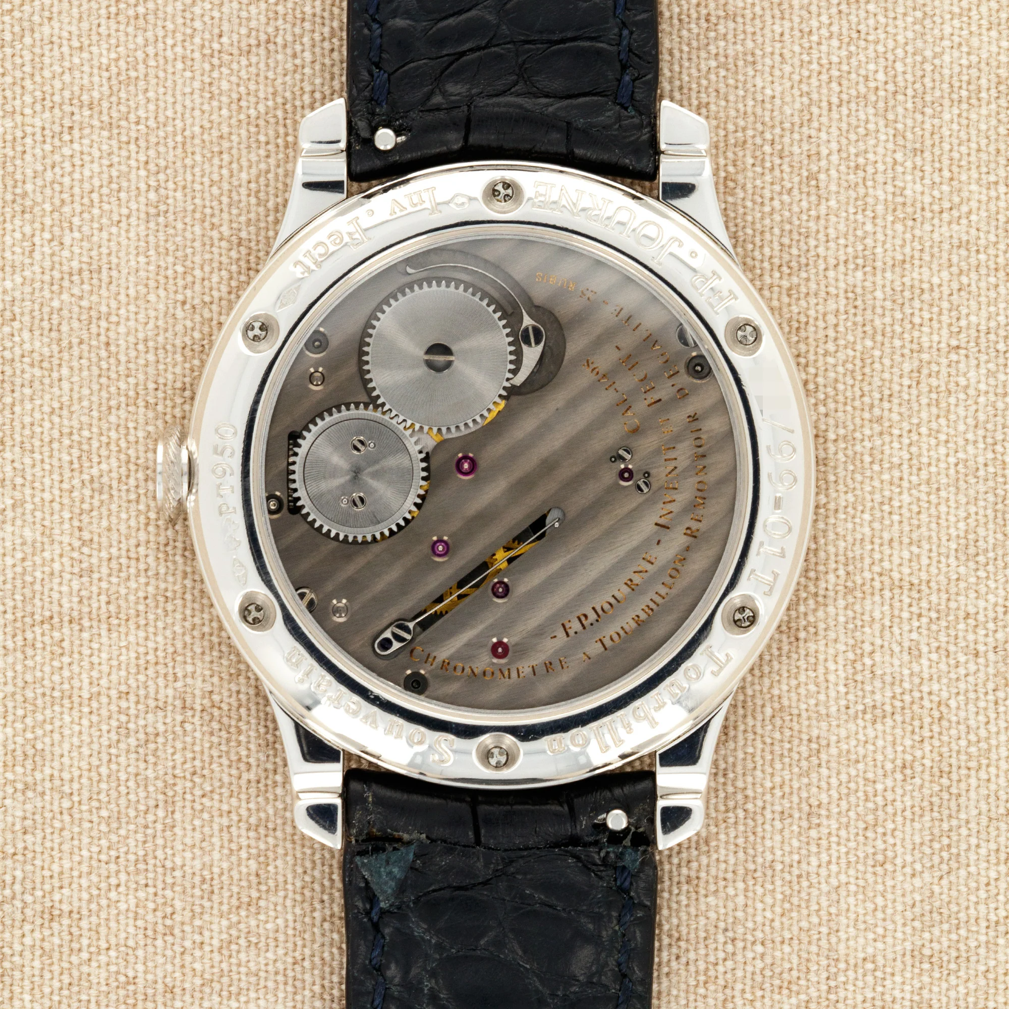 F.P Journe Platinum Ruthenium Edition Tourbillon, Edition of 99 Pieces - Image 5