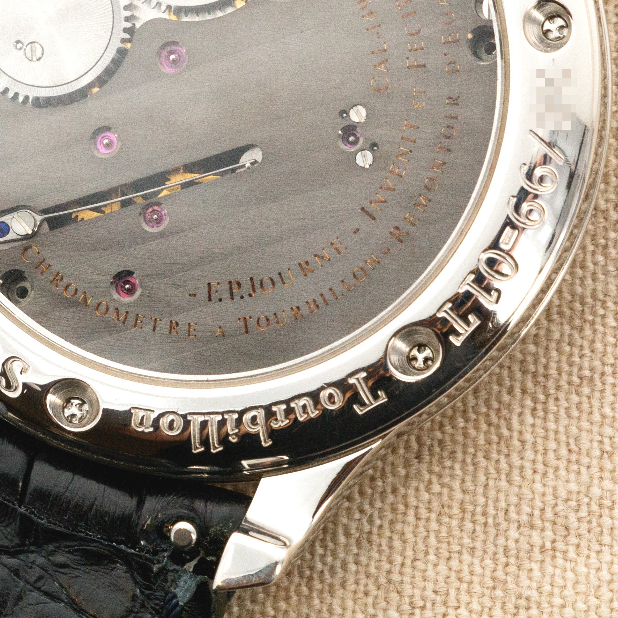 F.P Journe Platinum Ruthenium Edition Tourbillon, Edition of 99 Pieces - Image 6