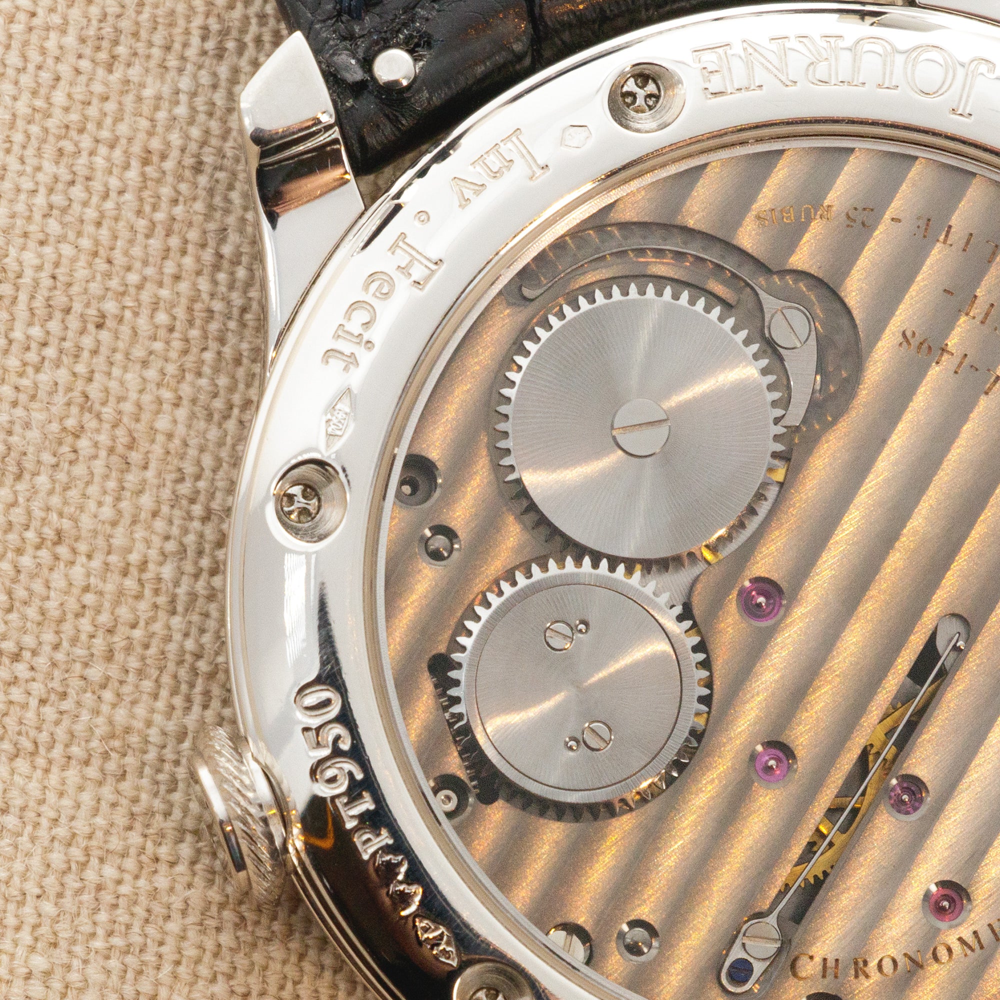 F.P Journe Platinum Ruthenium Edition Tourbillon, Edition of 99 Pieces - Image 7