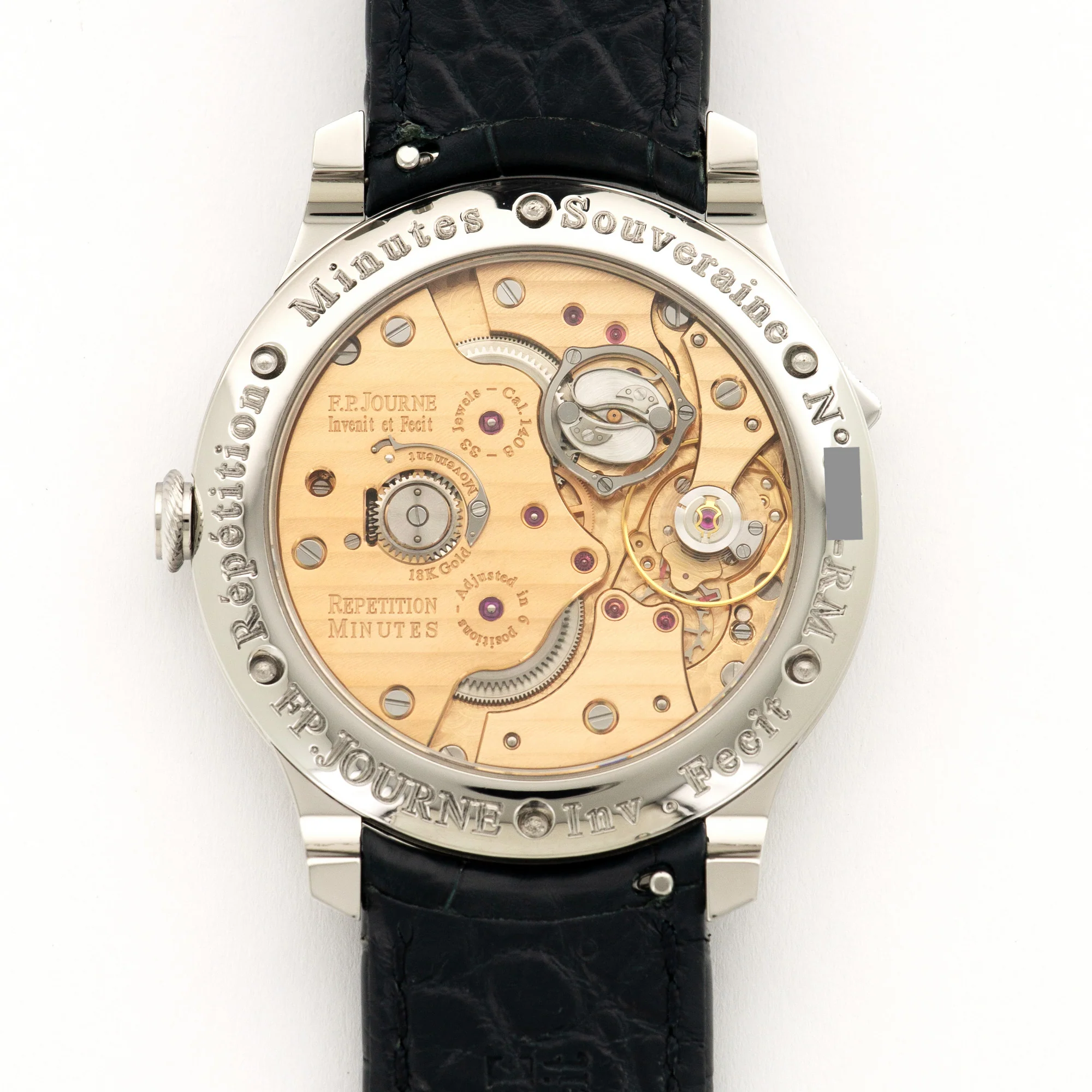 F.P. Journe Repetition Souveraine Minute Repeater Watch - Image 4