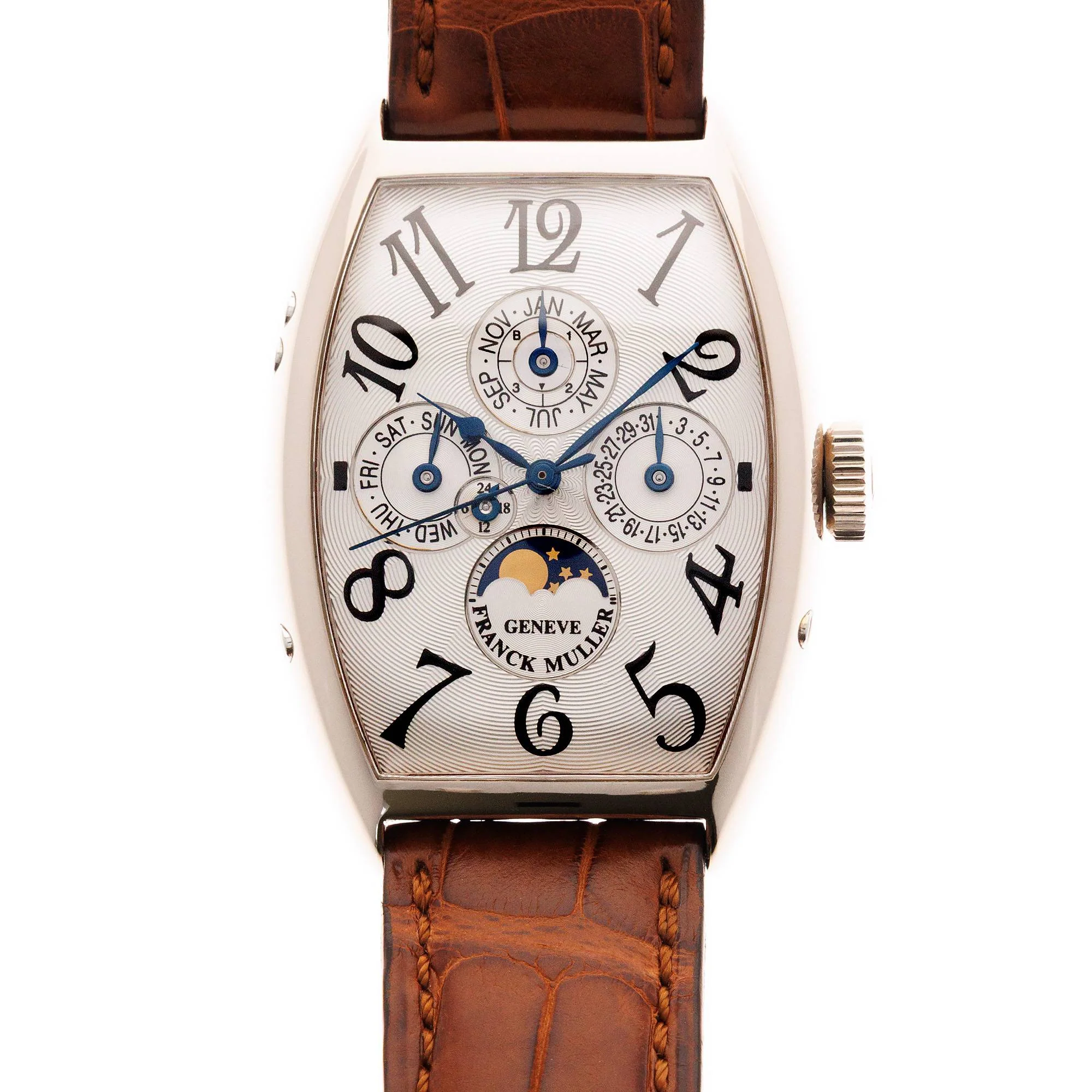 Franck Muller White Gold Perpetual Calendar Ref. 5850QP