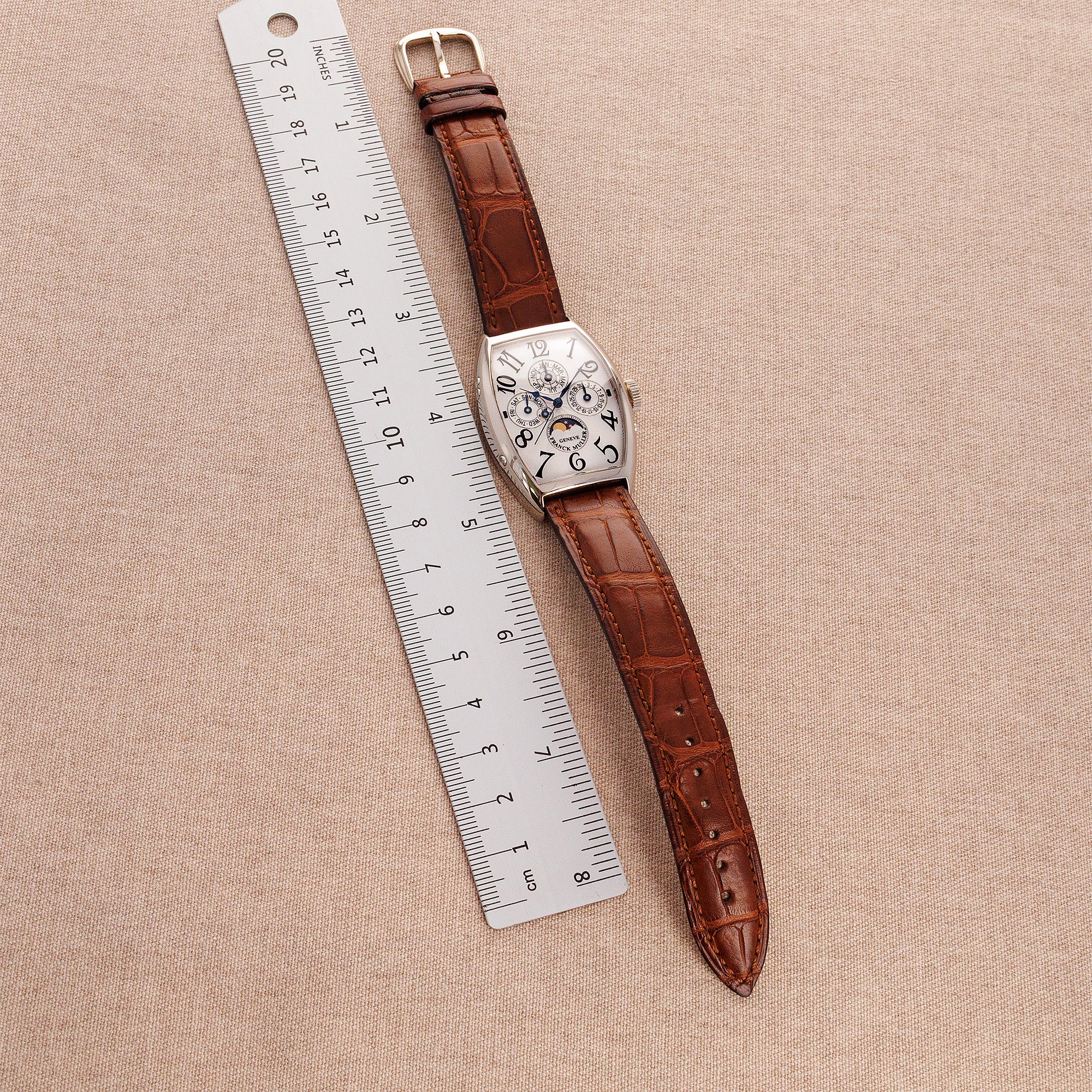 Franck Muller White Gold Perpetual Calendar Ref. 5850QP - Image 6