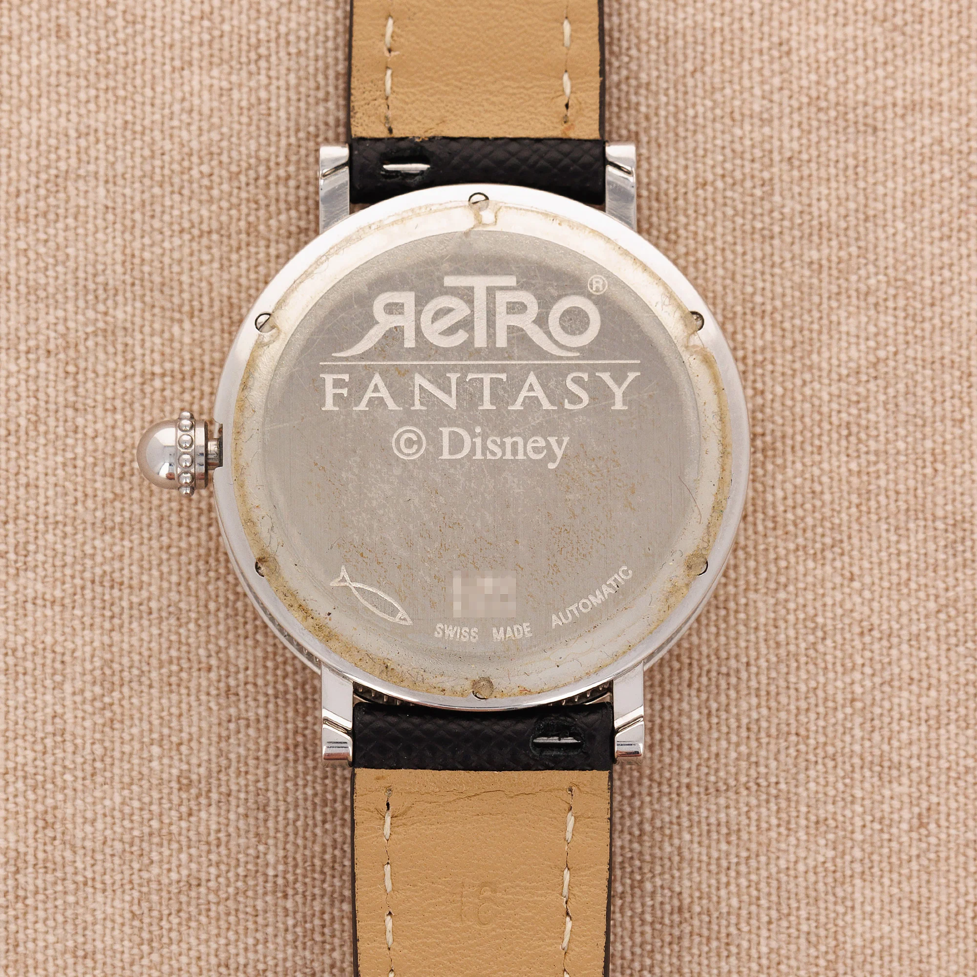 Gerald Genta Steel Retro Fantasy Mickey Mouse Golf Watch Ref. G3612 - Image 3