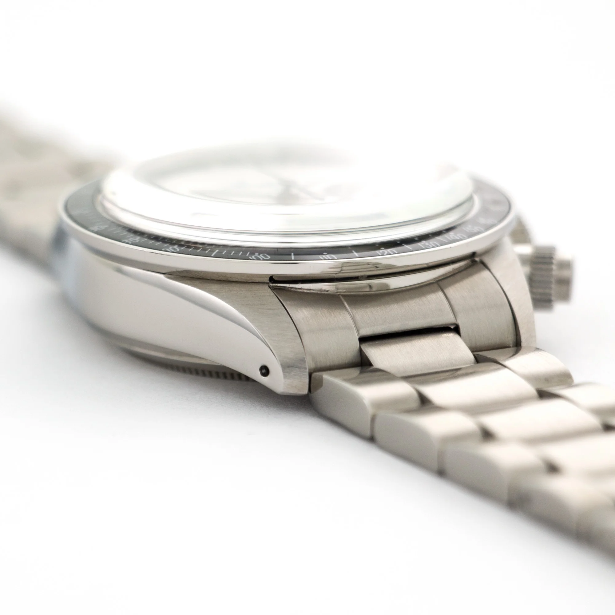 Gevril Steel Tribeca Paul Newman Chronograph Watch - Image 3