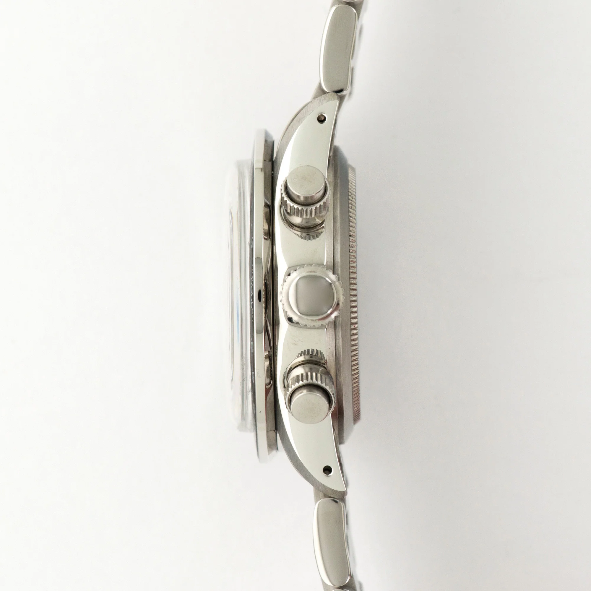 Gevril Steel Tribeca Paul Newman Chronograph Watch - Image 3