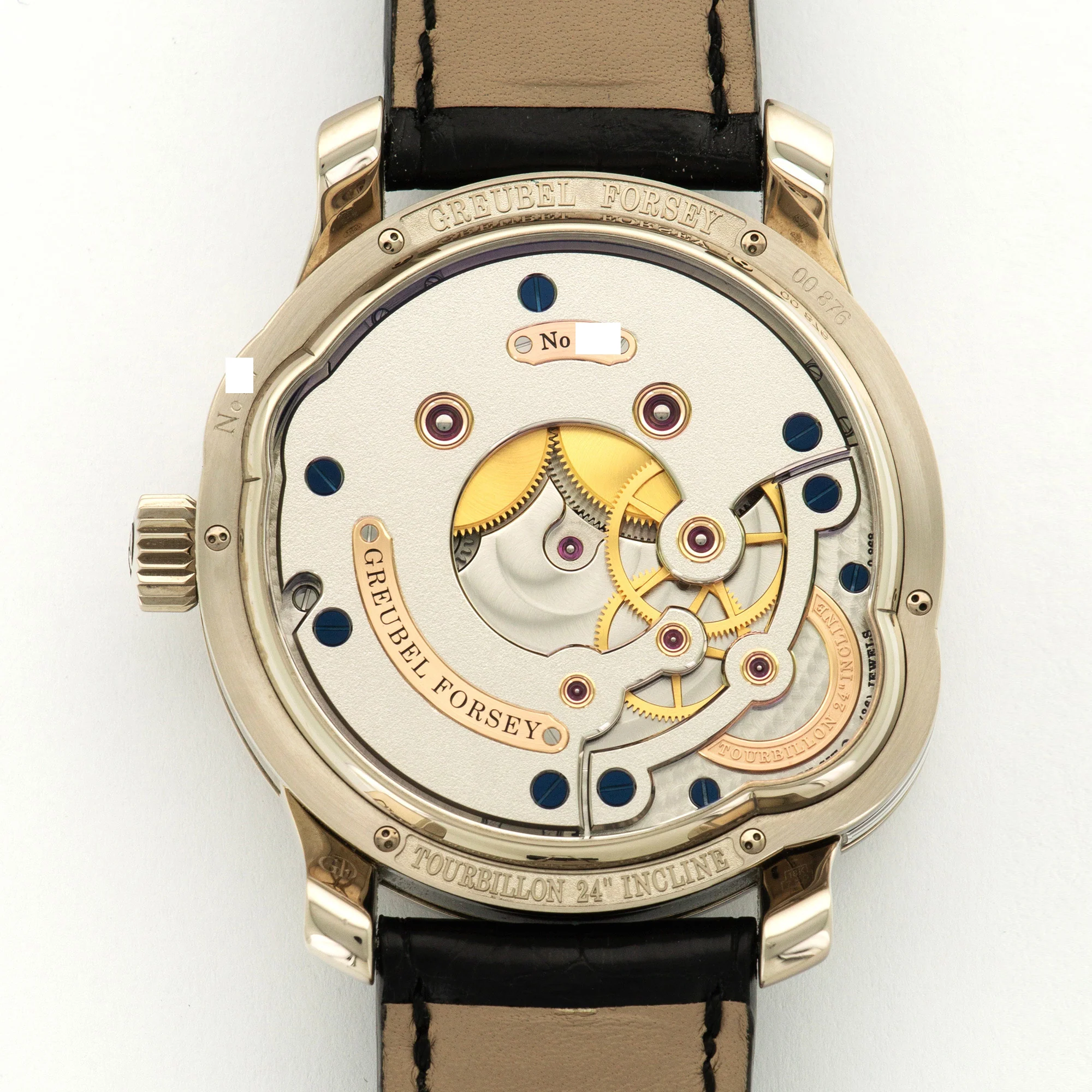 Greubel Forsey White Gold 24 Seconds Tourbillon Watch - Image 4