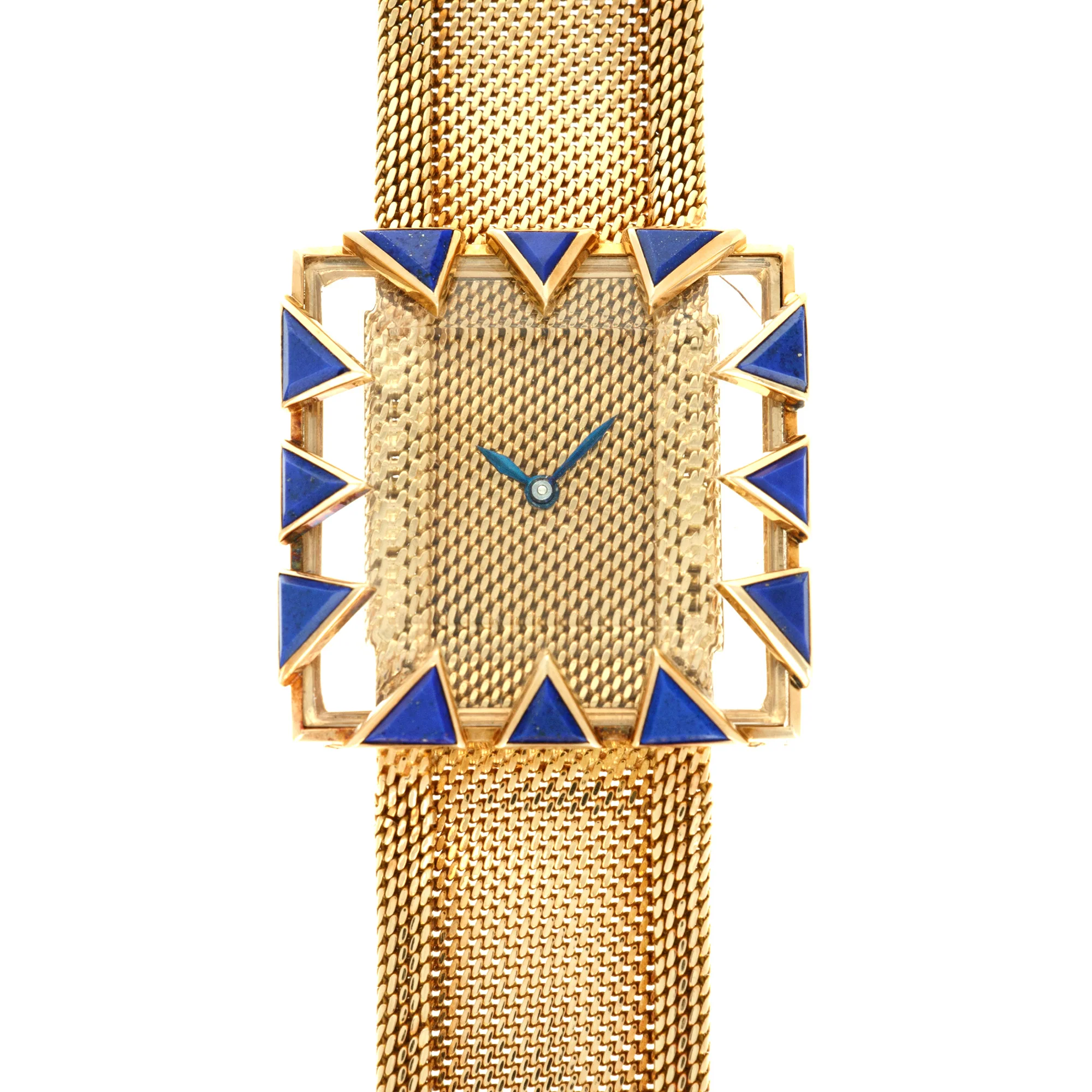 Gubelin Yellow Gold Lapis Watch