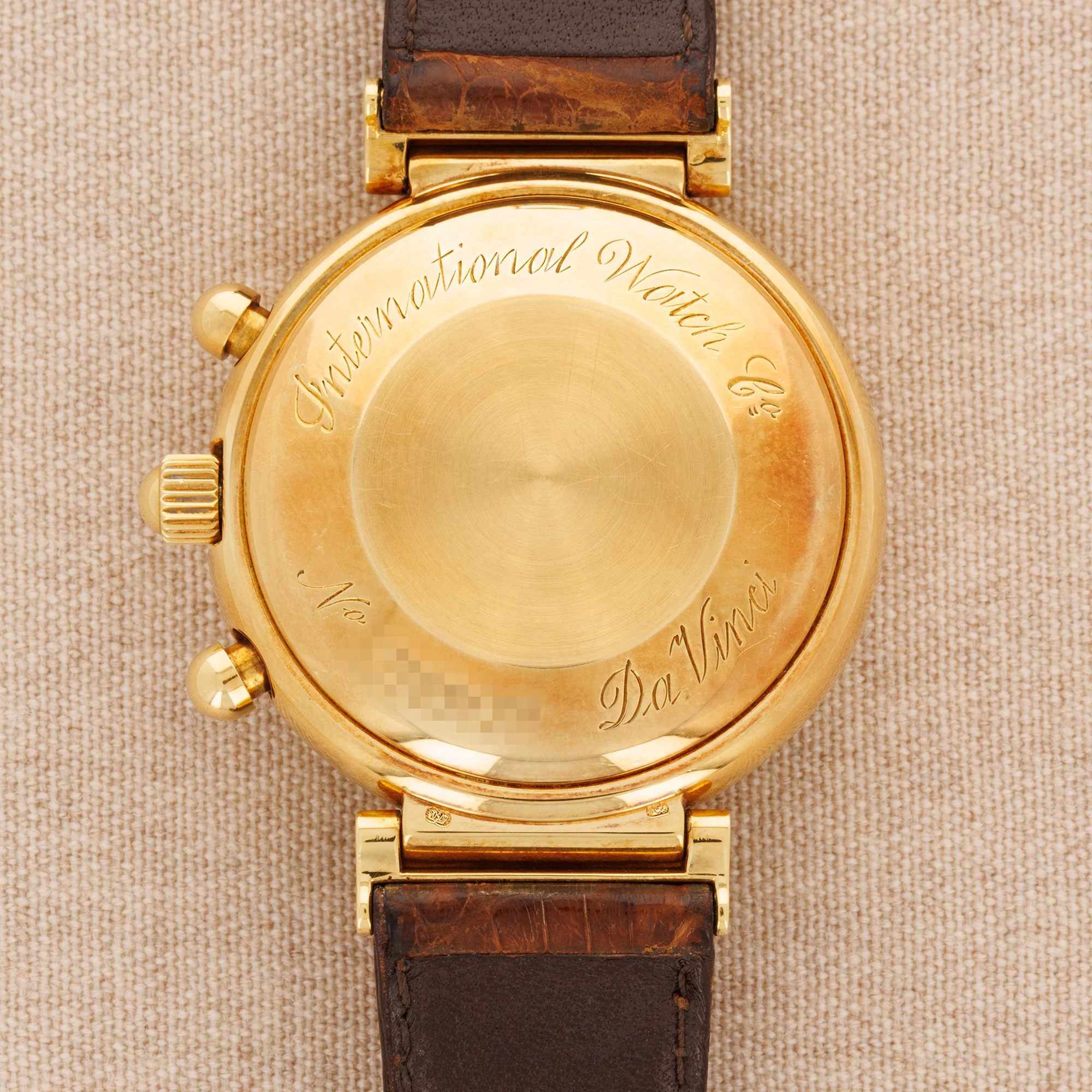 IWC Yellow Gold Da Vinci Perpetual Calendar Chronograph Ref. IW3750 - Image 3