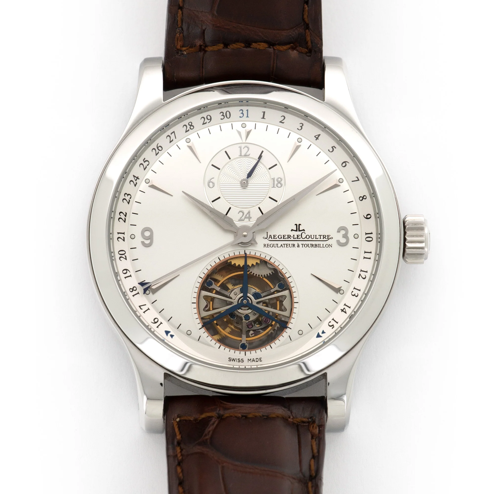 Jaeger Lecoultre Master Control Tourbillon Watch