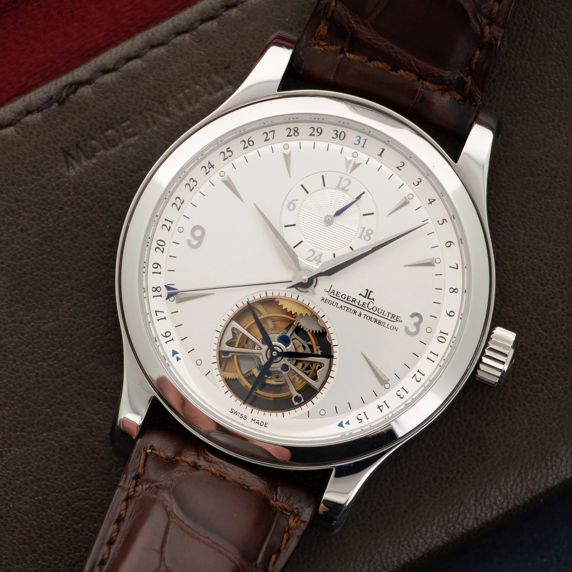 Jaeger Lecoultre Master Control Tourbillon Watch - Image 2