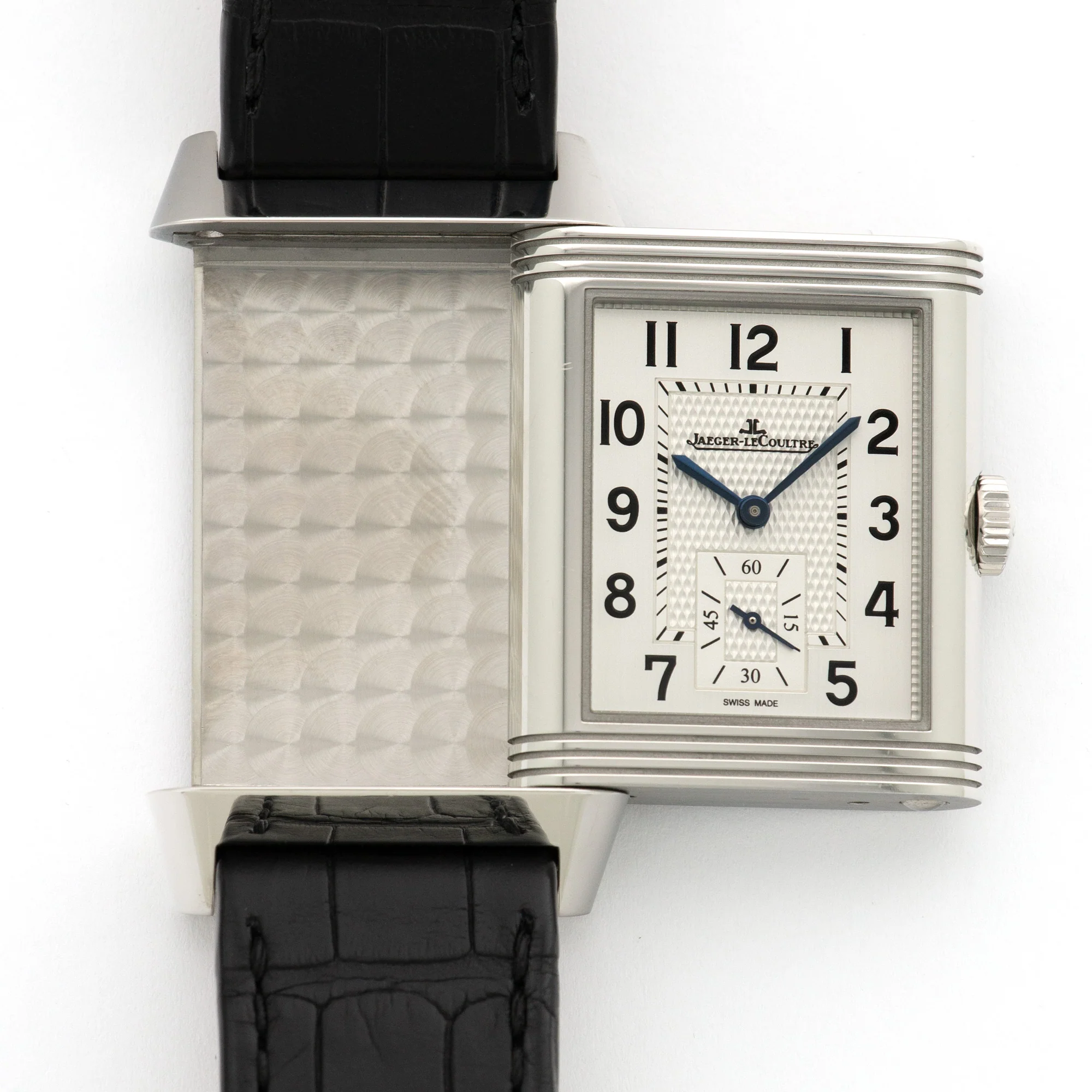 Jaeger Lecoultre Reverso Travel Time Tigers Eye Watch Ref. 215.8.D4 - Image 3