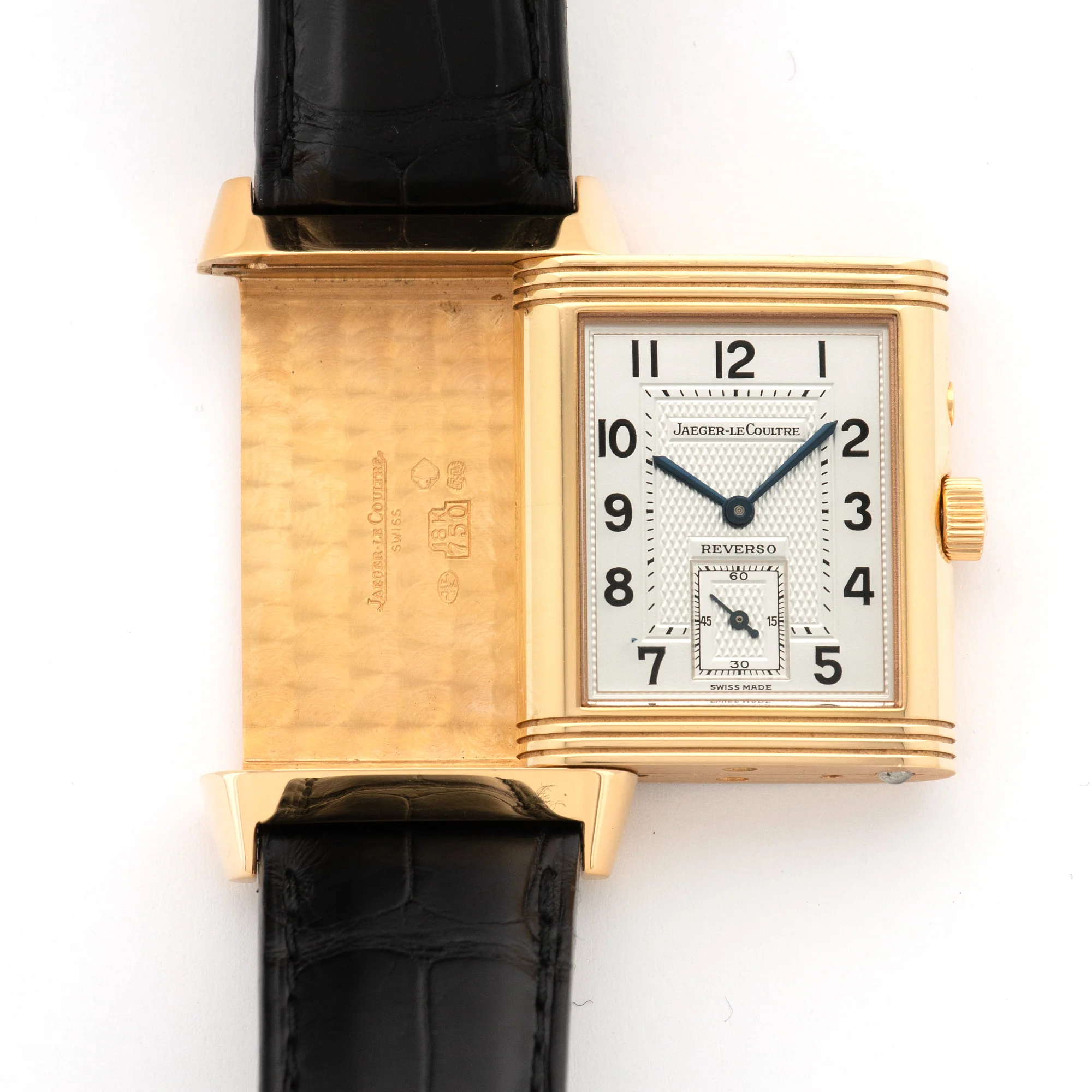 Jaeger LeCoultre Rose Gold Reverso Day-Night Watch Ref. 270.2.54 - Image 3