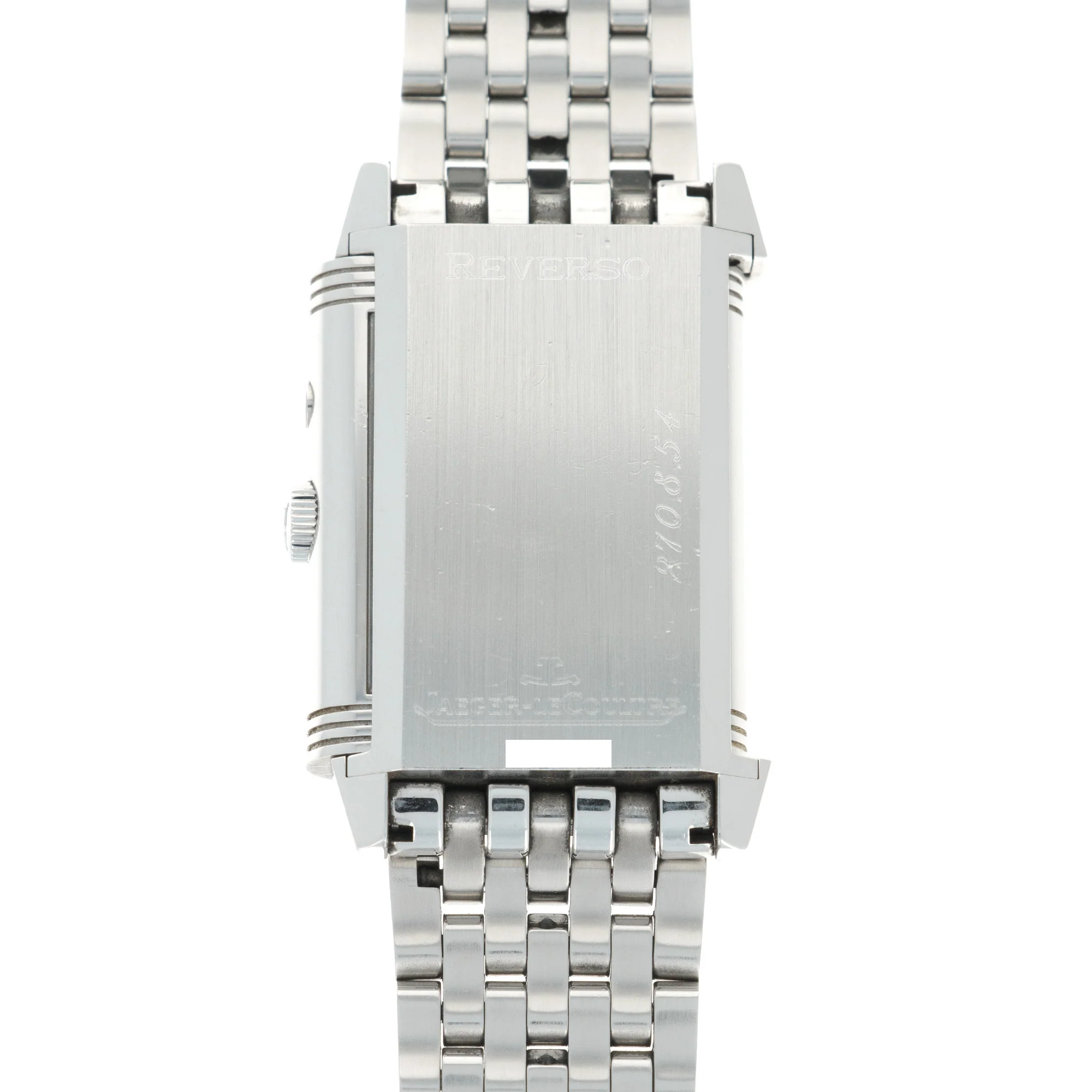 Jaeger Lecoultre Steel Reverso Day-Night Watch - Image 6
