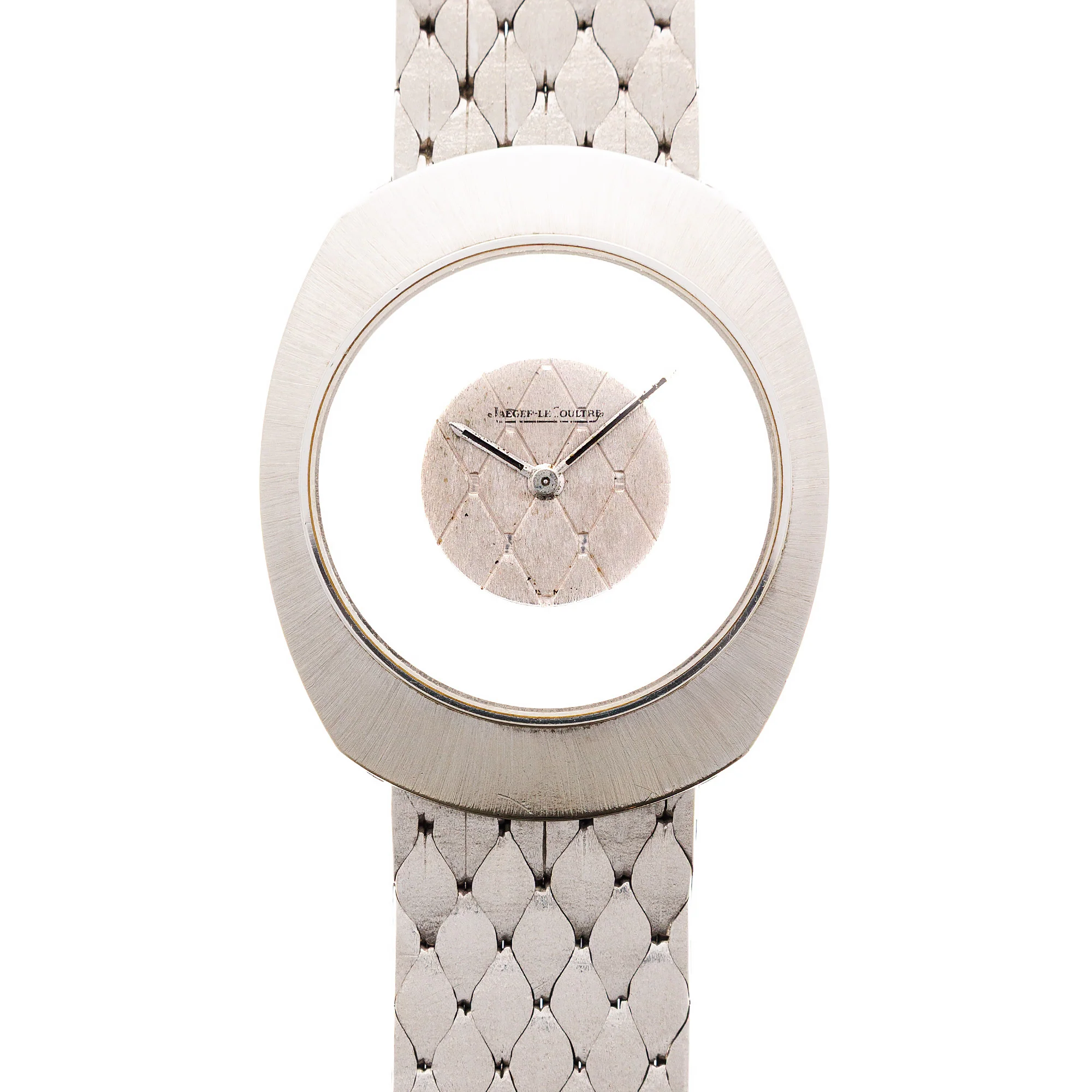 Jaeger LeCoultre White Gold Mystery Ref. 7673