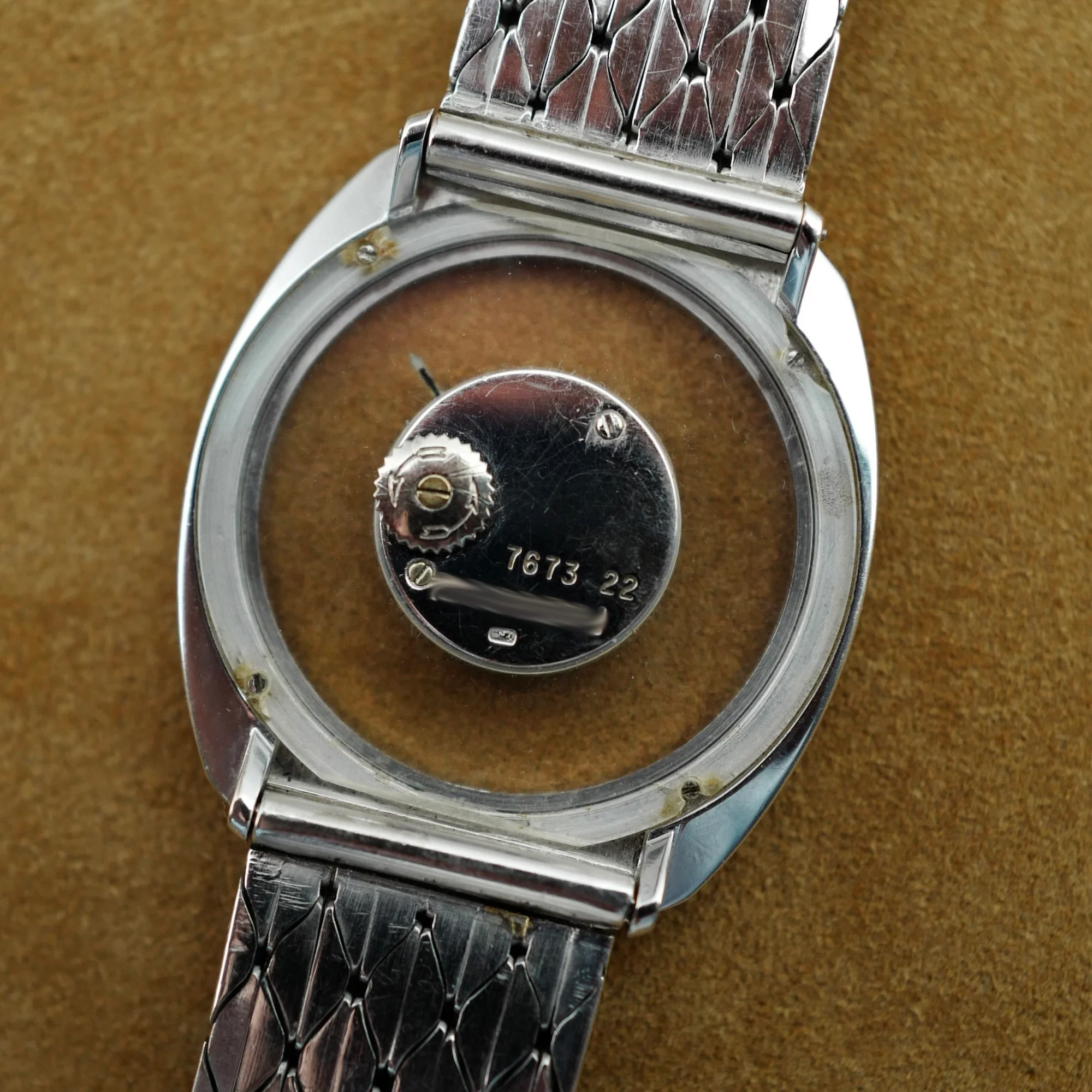 Jaeger LeCoultre White Gold Mystery Ref. 7673 - Image 6