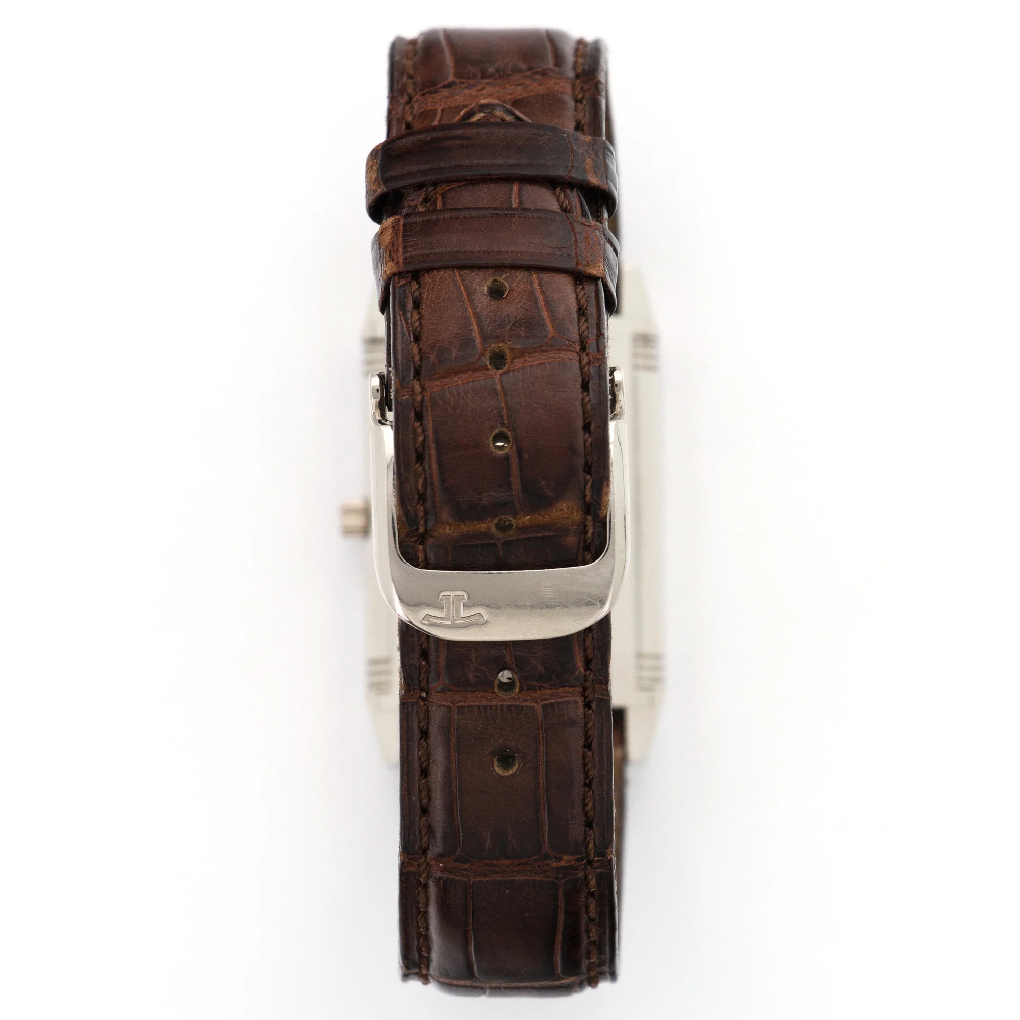 Jaeger Lecoultre White Gold Reverso Watch - Image 6