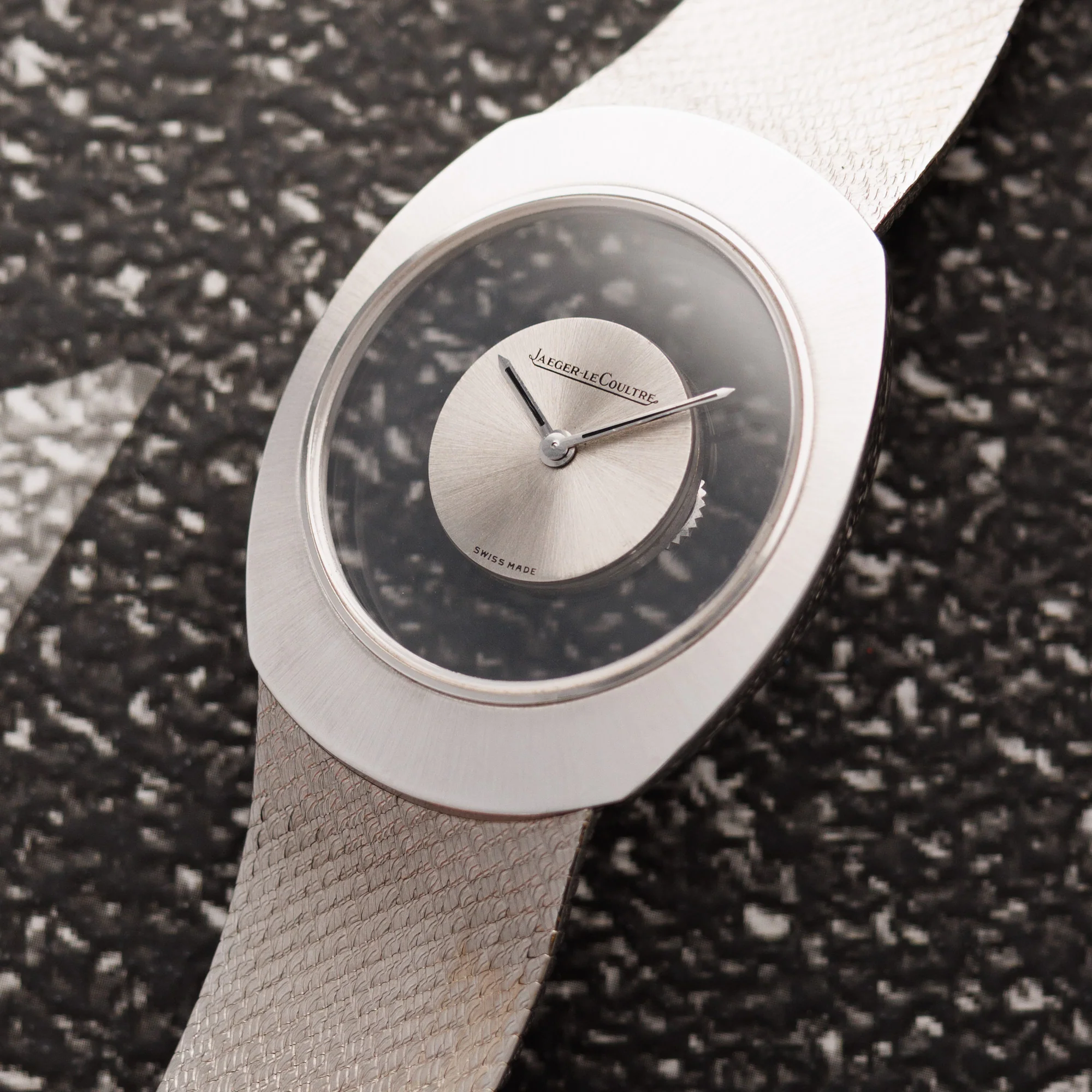 Jaeger LeCoultre White Gold Tonneau Mystery - Image 2