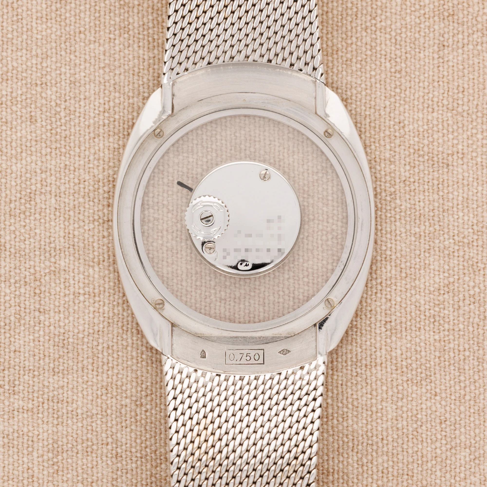 Jaeger LeCoultre White Gold Tonneau Mystery - Image 3
