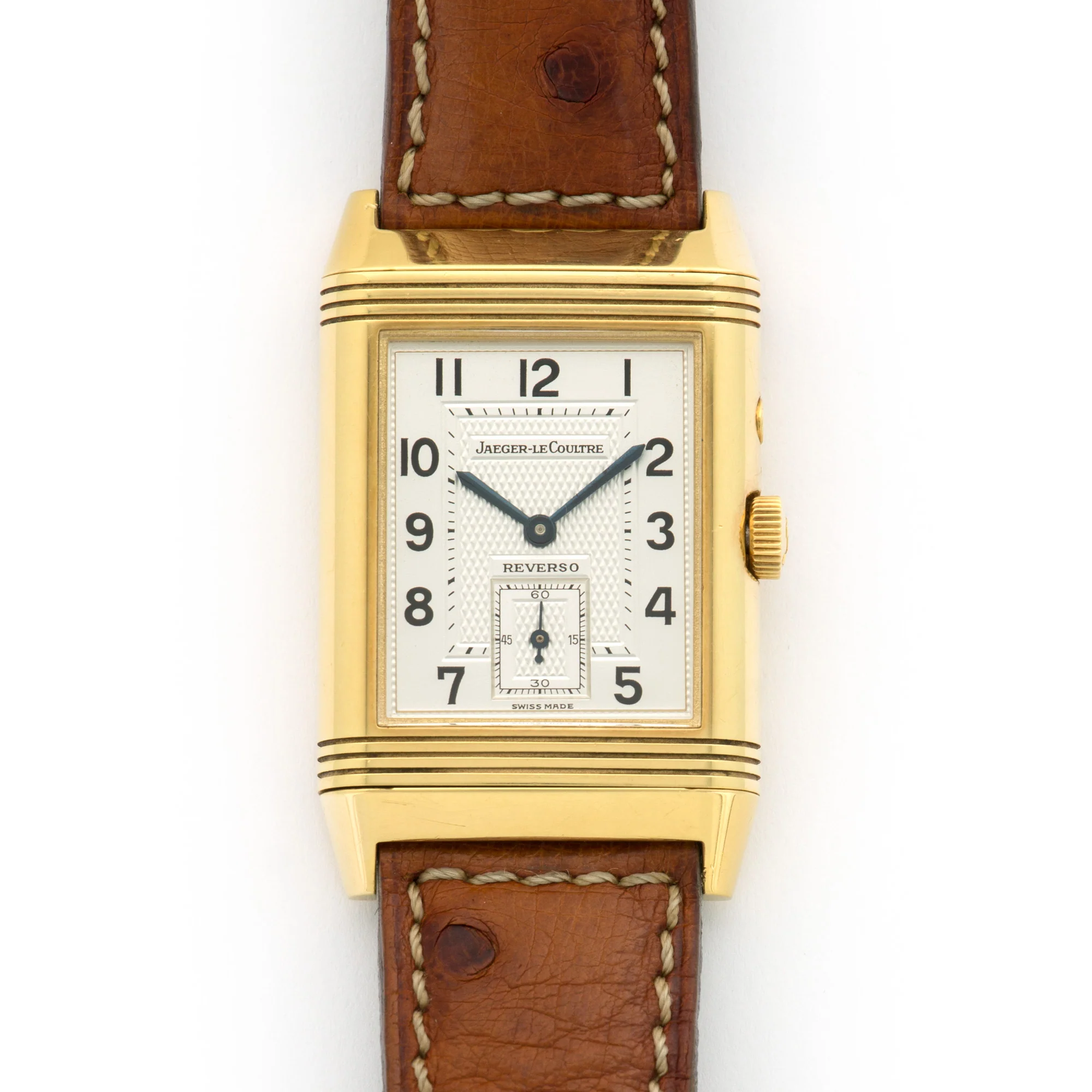 Jaeger Lecoultre Yellow Gold Reverso Day-Night Watch