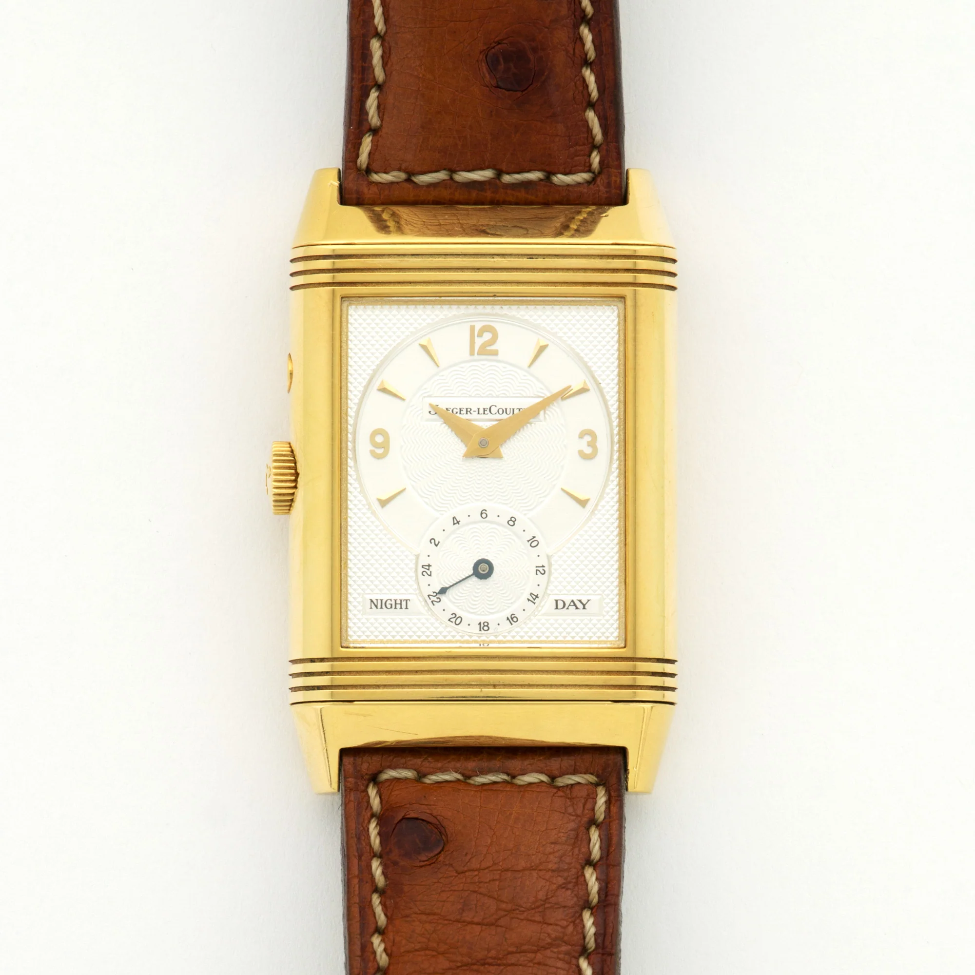 Jaeger Lecoultre Yellow Gold Reverso Day-Night Watch - Image 4