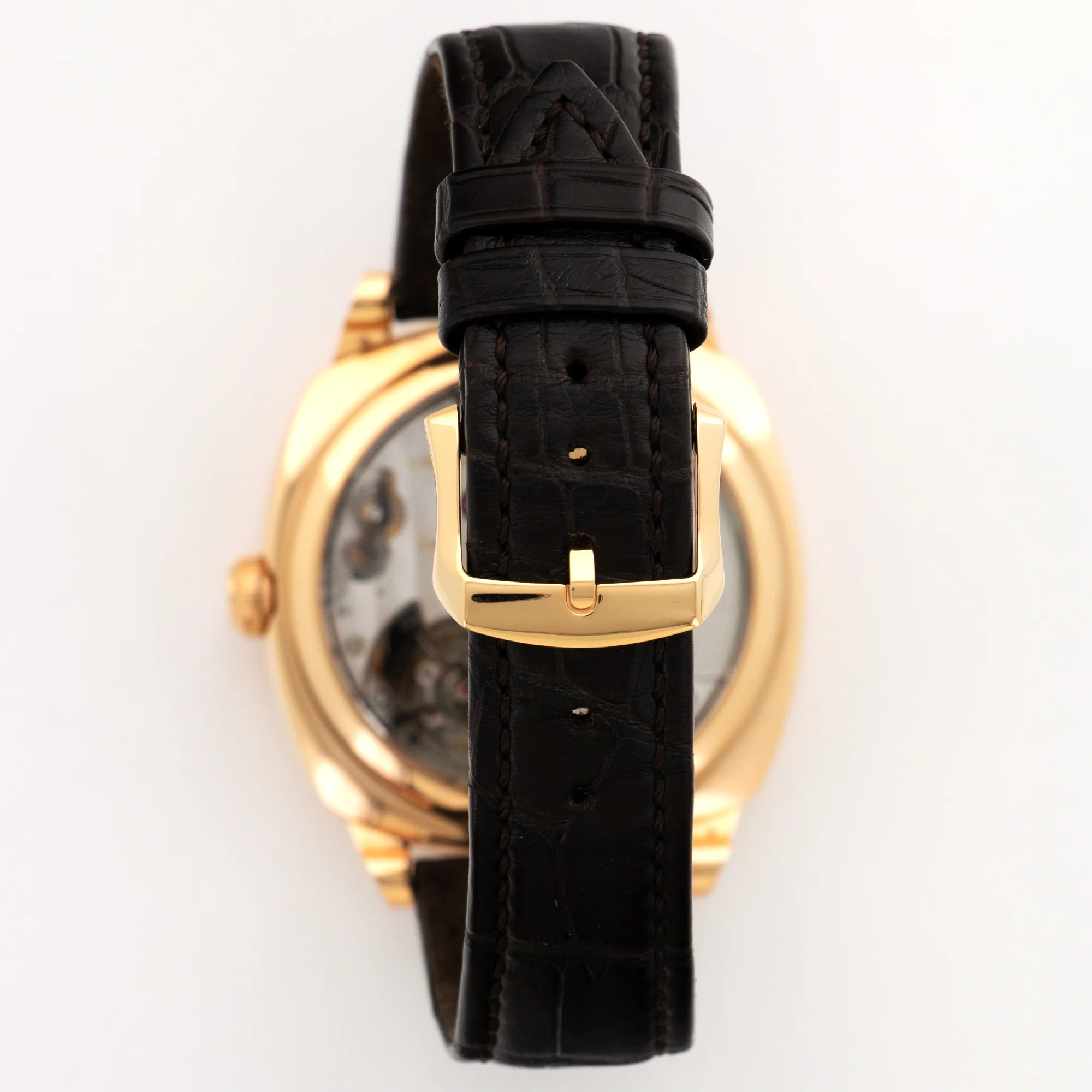 Laurent Ferrier Rose Gold Galet Square Watch - Image 5