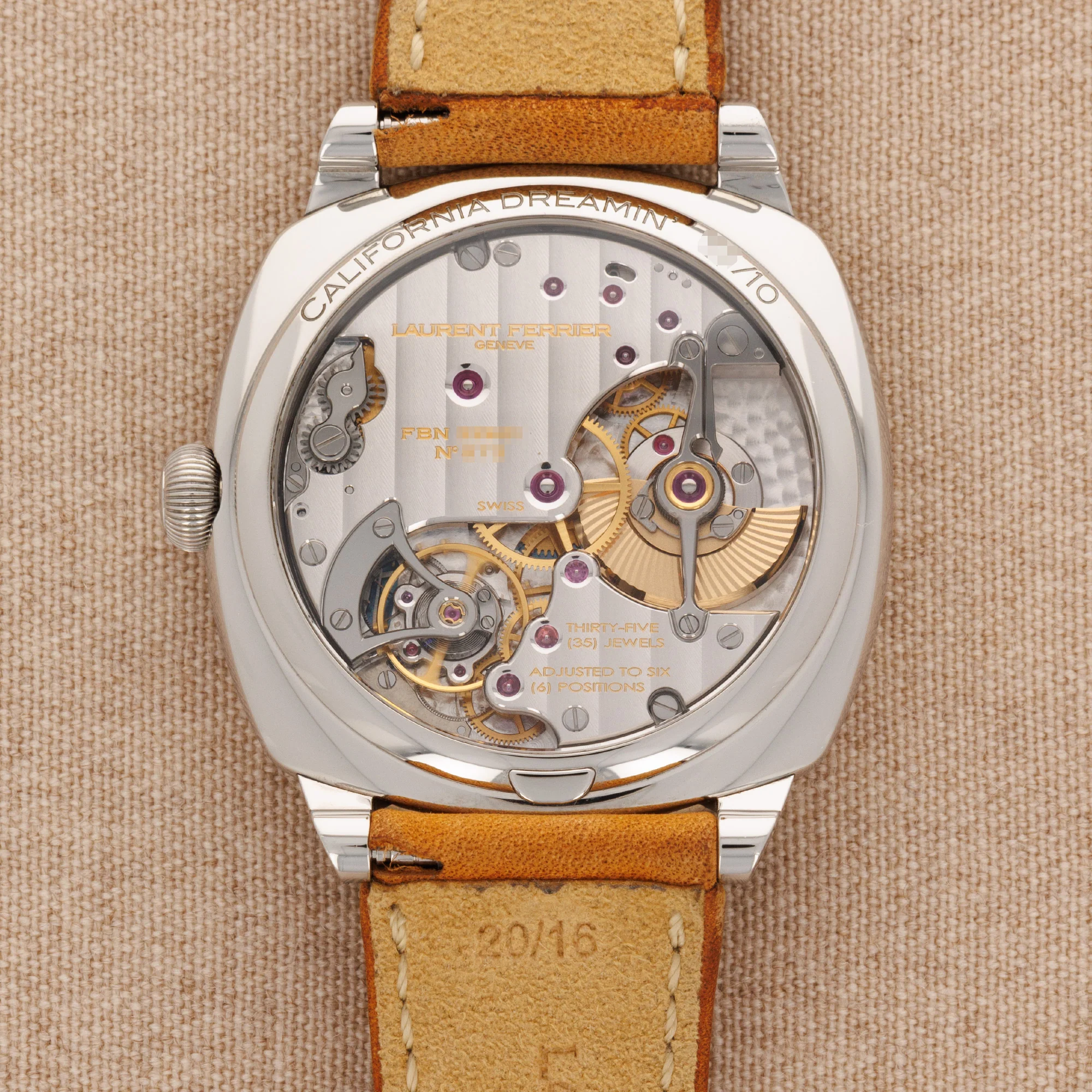 Laurent Ferrier Square Micro Rotor California Dial - Image 3