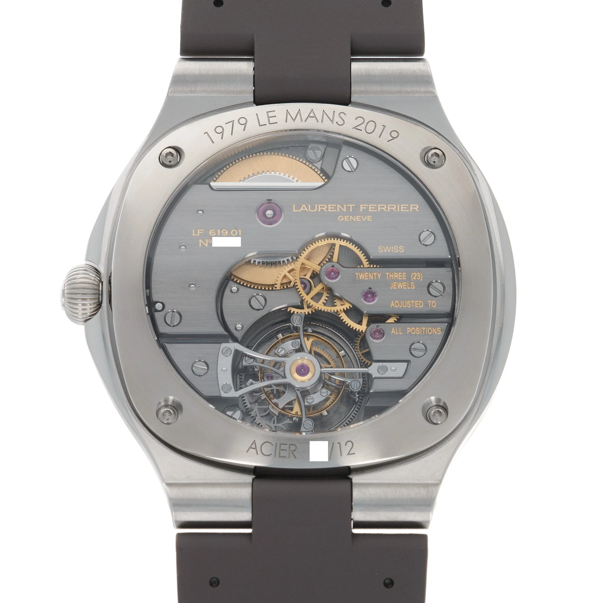 Laurent Ferrier Steel Grand Sport Tourbillon Watch, Limited to 12 Pieces - Image 4