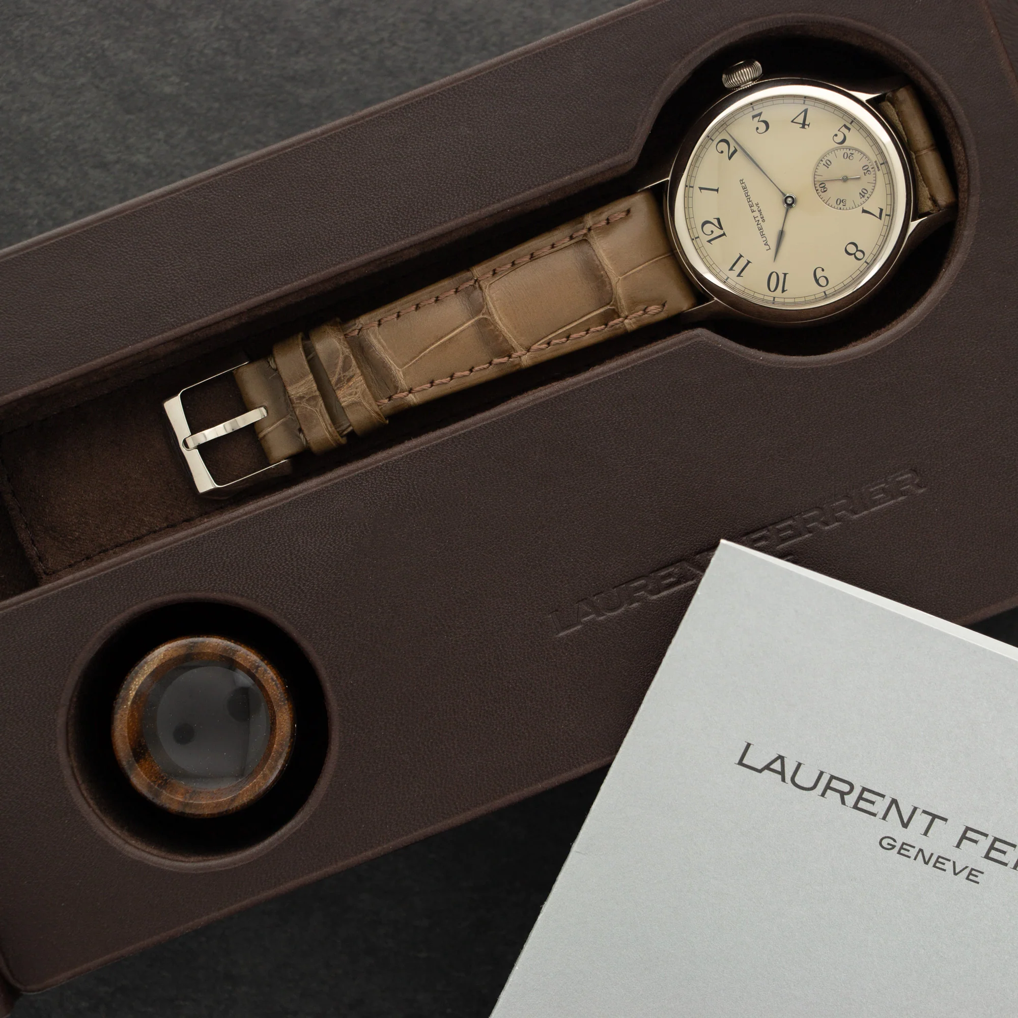 Laurent Ferrier White Gold Galet Micro-Rotor Watch Ref. FBN229.01 - Image 6