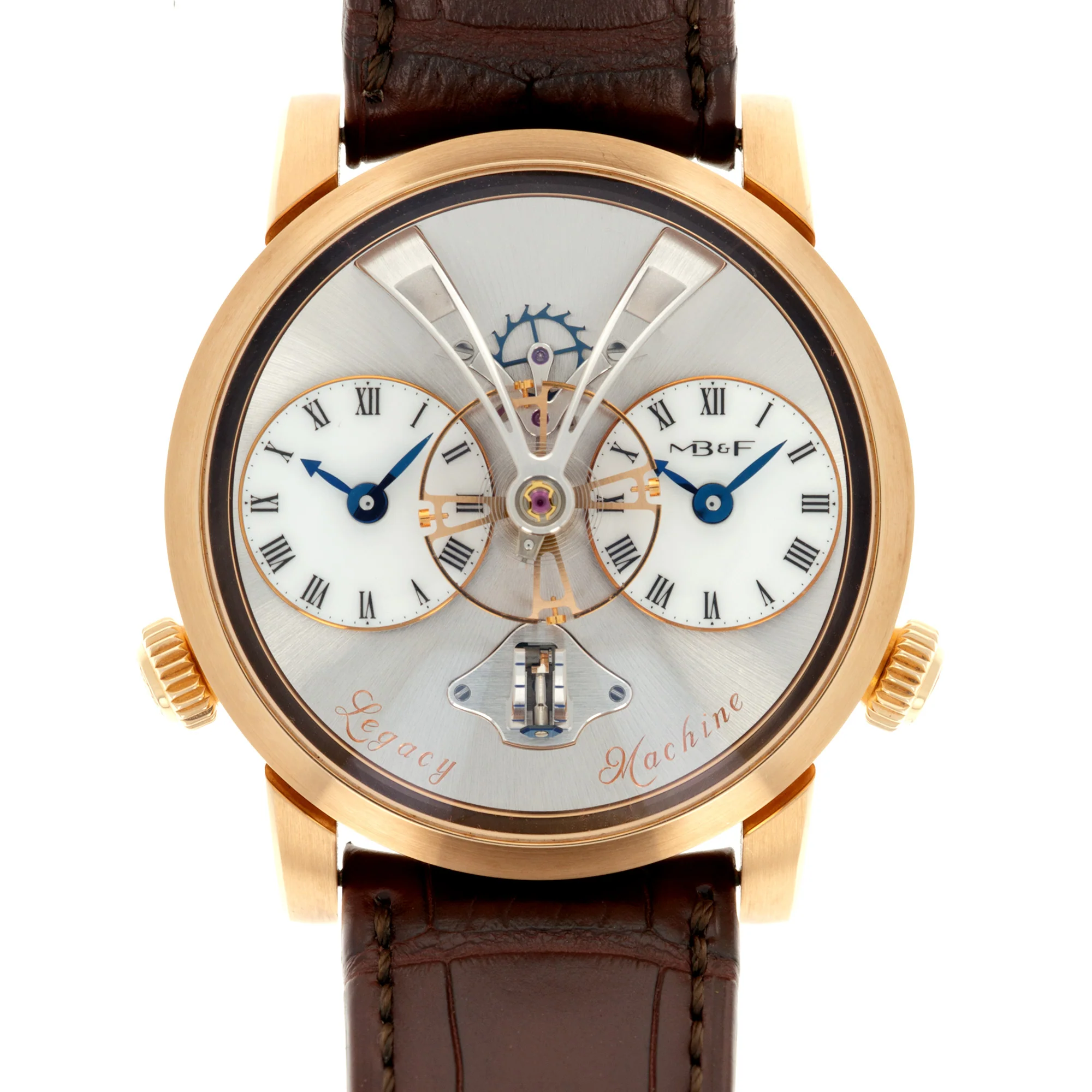 MB&F Rose Gold Legacy Machine One