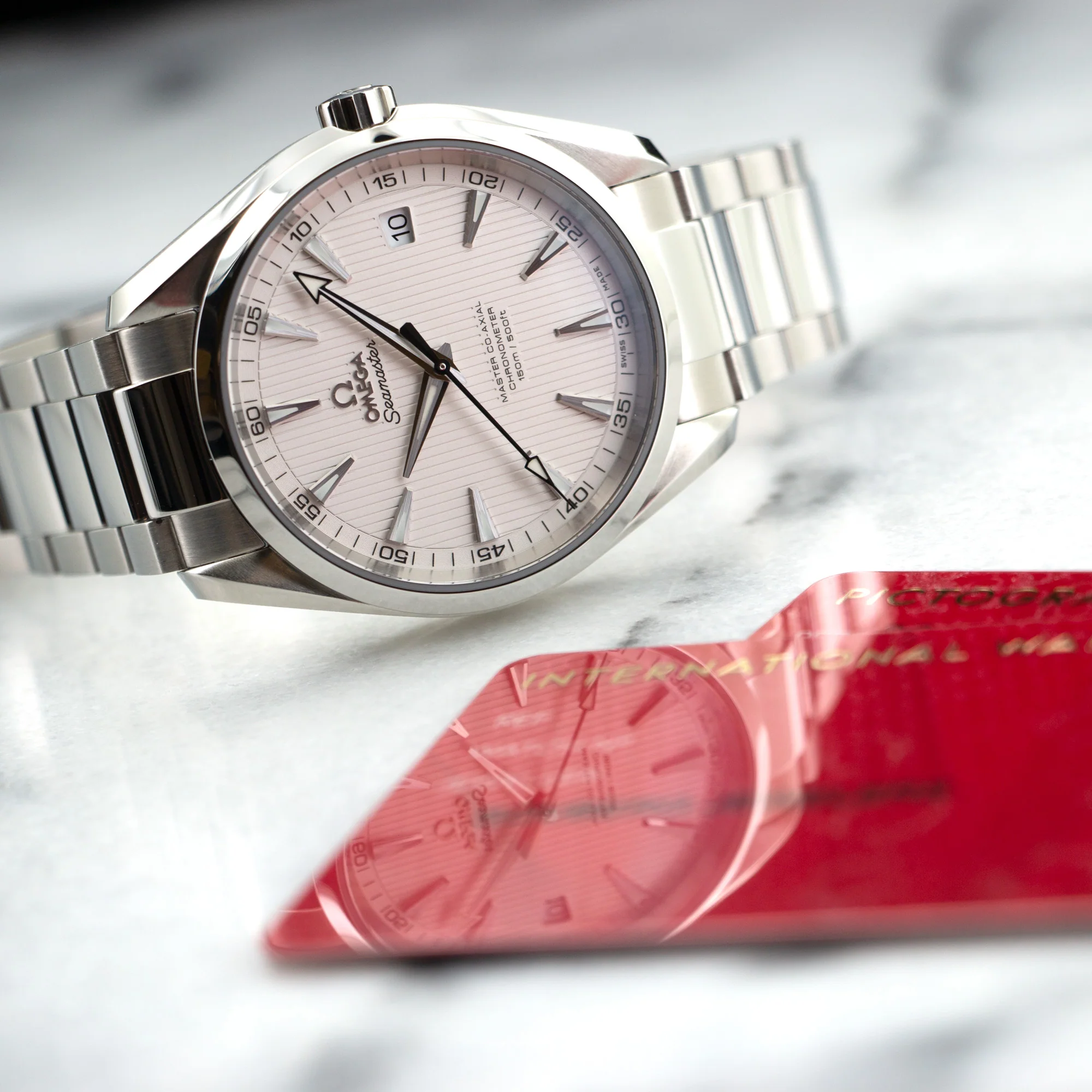 Omega Seamaster Aqua Terra Chronometer Tech Watch - Image 6
