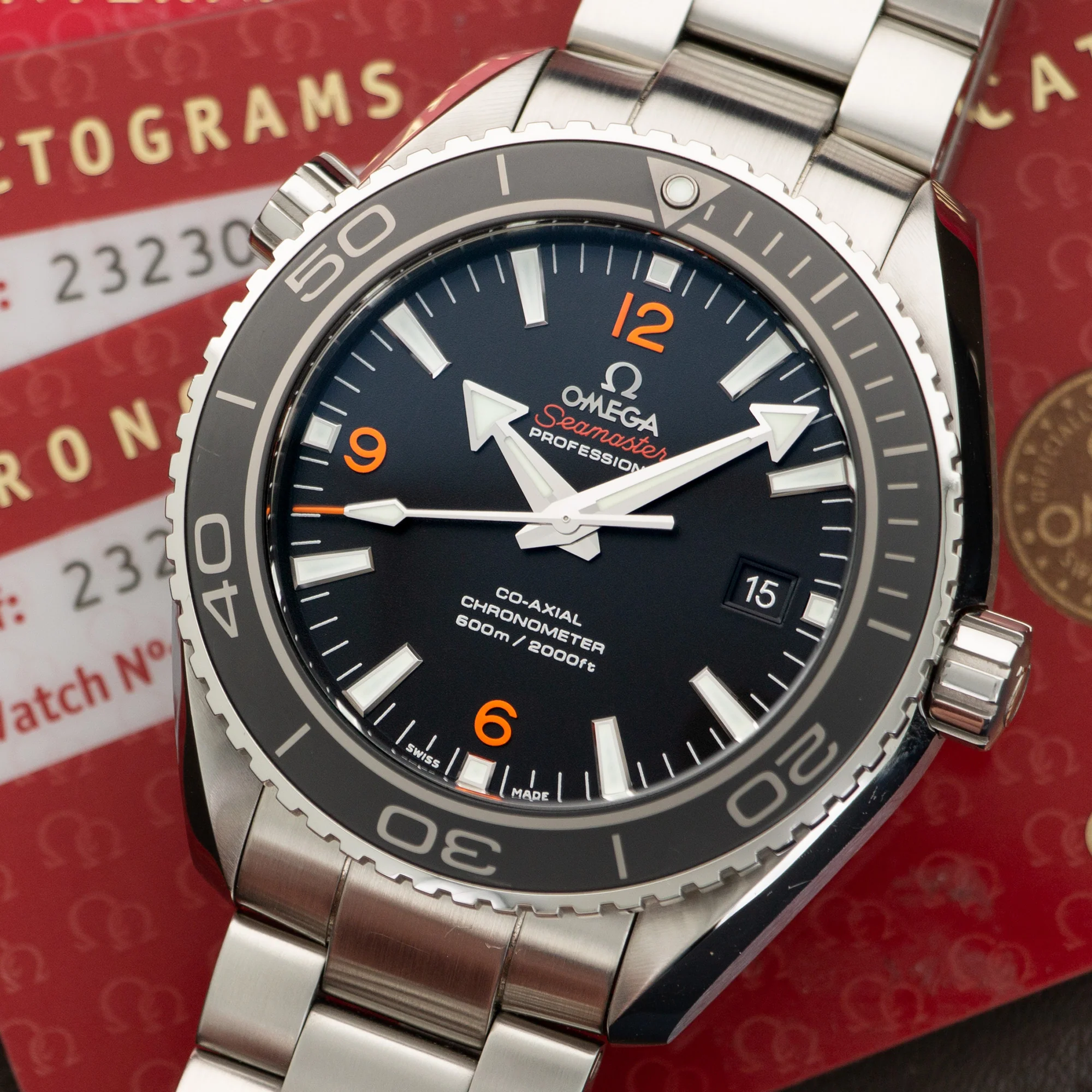 Omega Seamaster Planet Ocean Co-Axial Watch Ref. 23230462101003 - Image 2