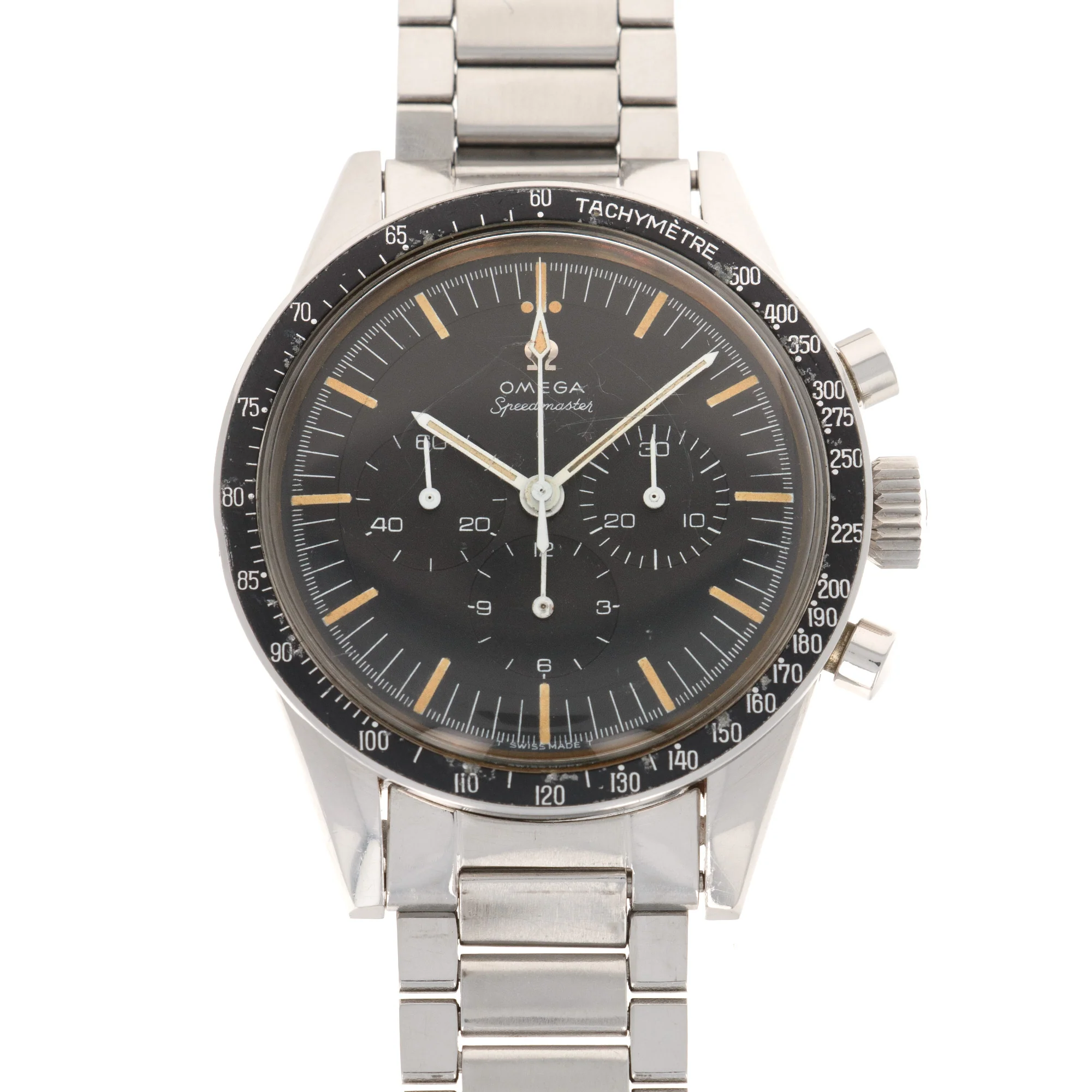 Omega Speedmaster Chronograph Ed White Watch Ref. 105.003