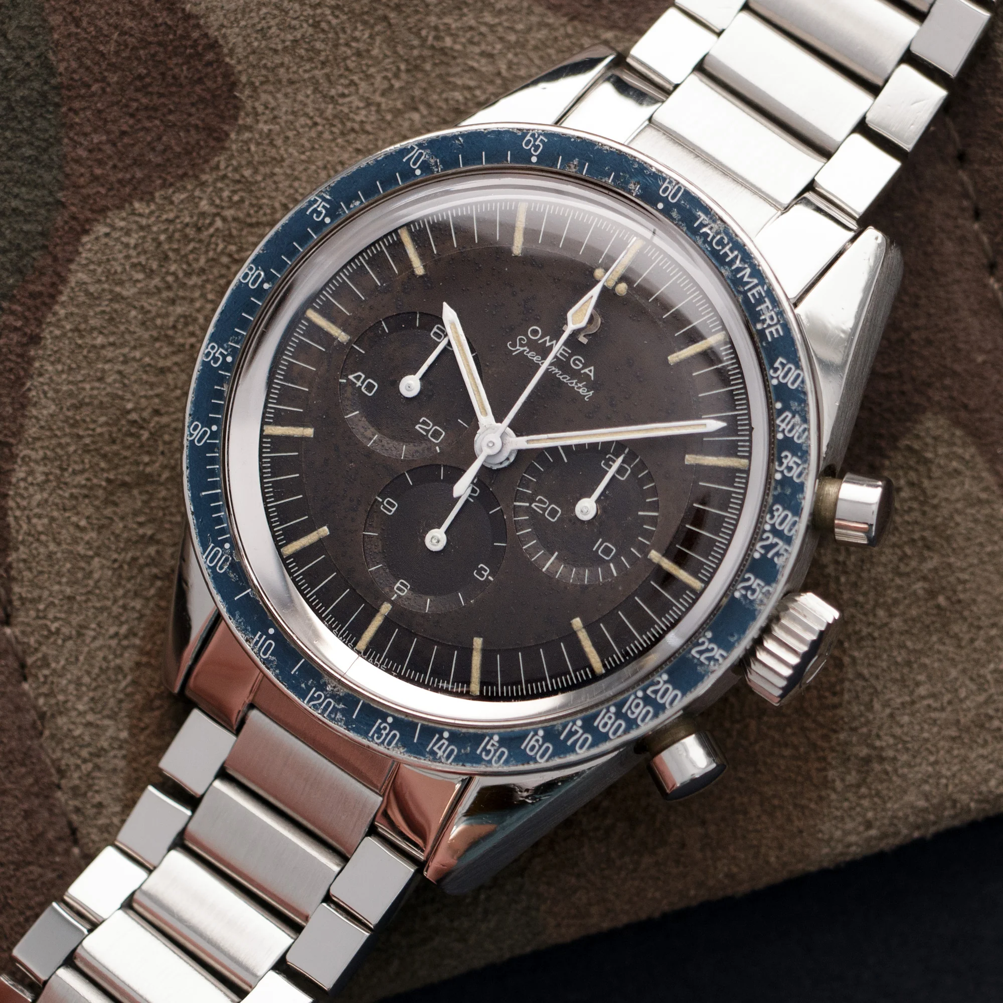 Omega Speedmaster Ed White Tropical Brown Dial Watch Ref. 105.003 - Image 2
