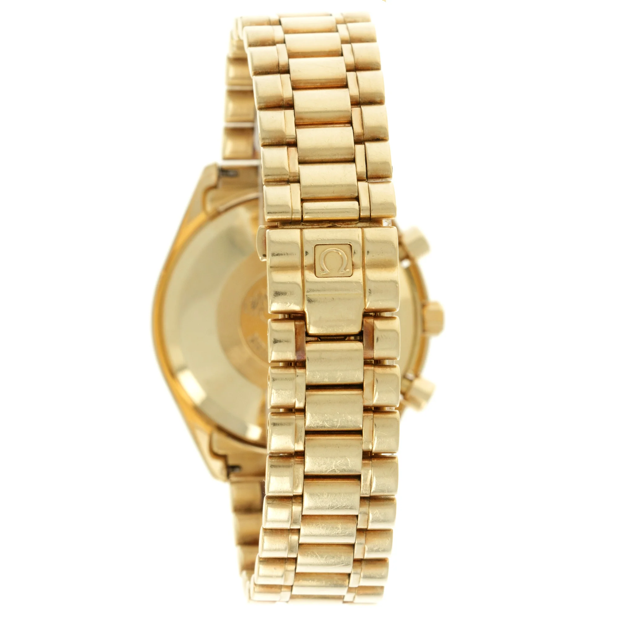 Omega Speedmaster Yellow Gold Chronograph - Image 5