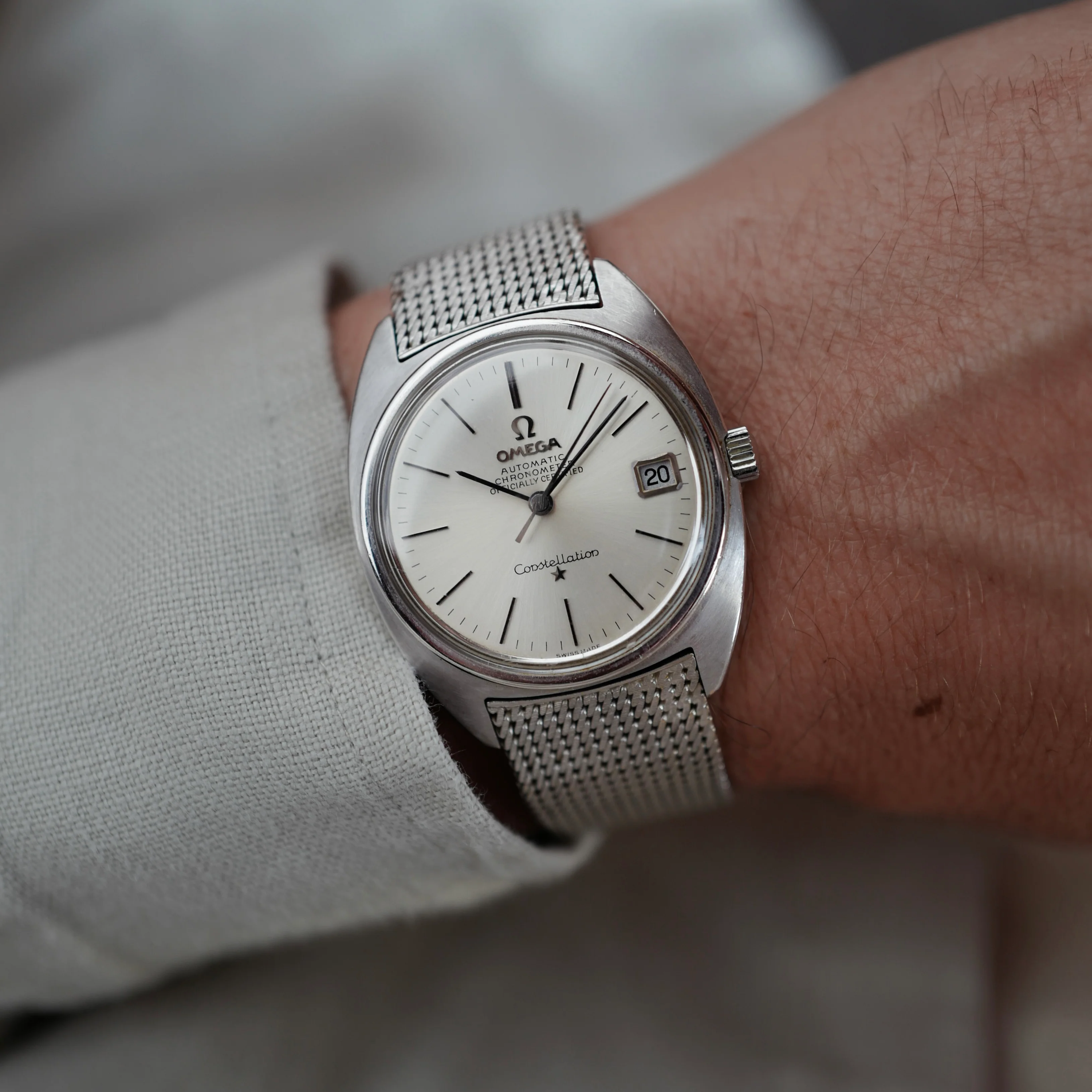 Omega White Gold Constellation Watch (NEW ARRIVAL)