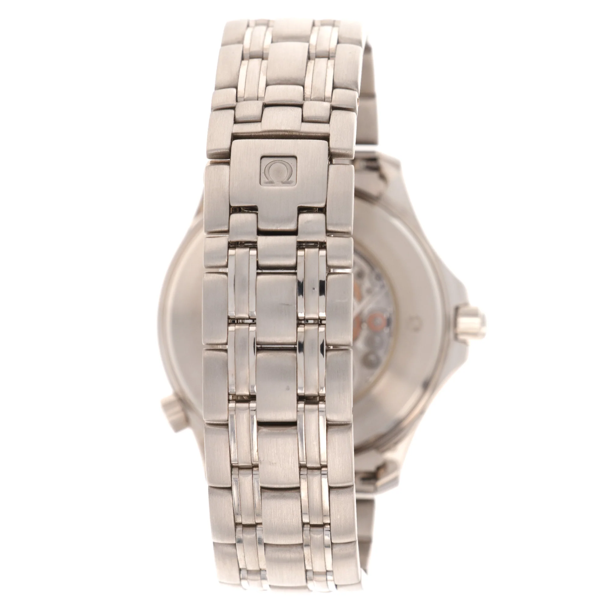 Omega White Gold Seamaster Skeleton 50th Anniversary Watch - Image 6