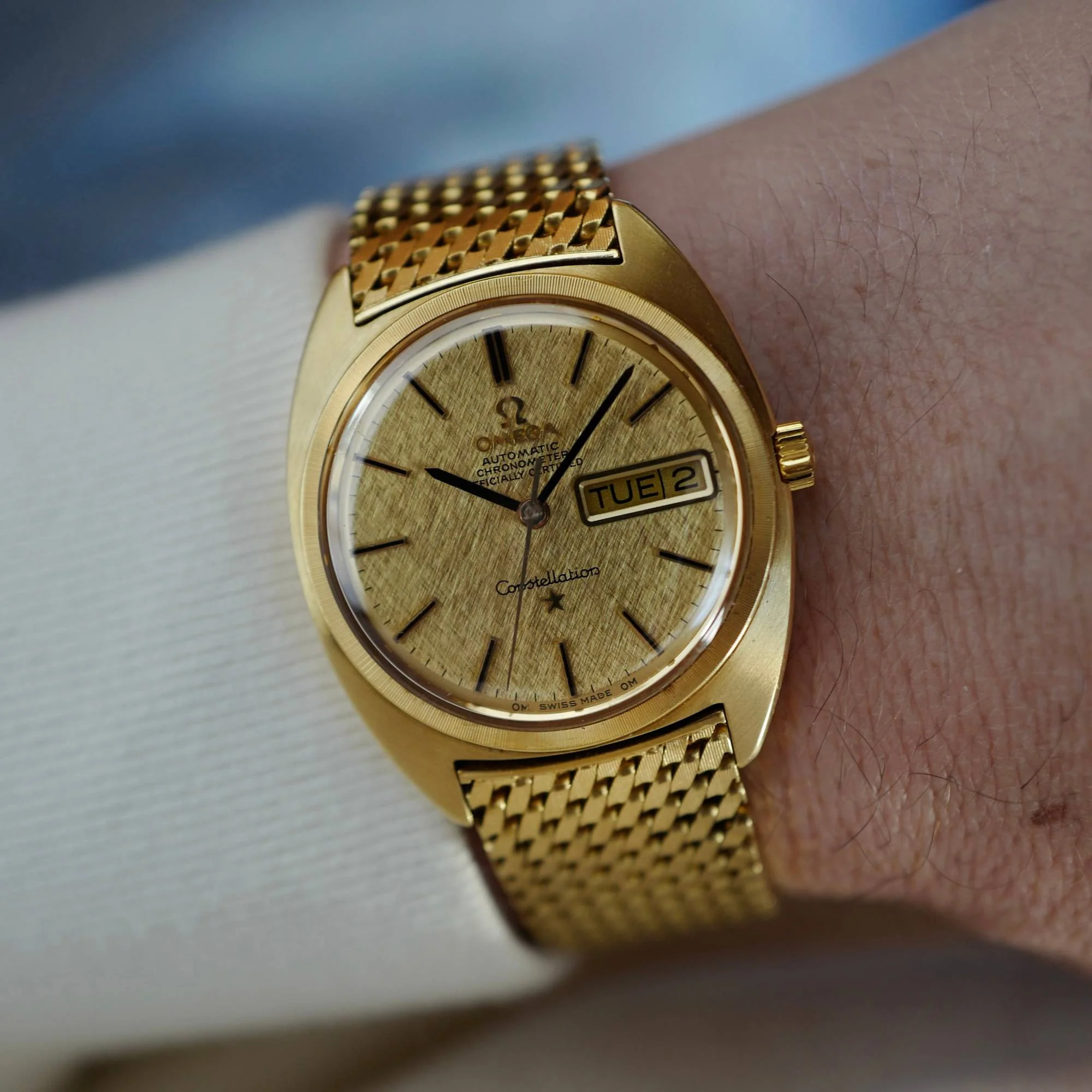 Omega Yellow Gold Constellation Ref. 168.009 - Image 2
