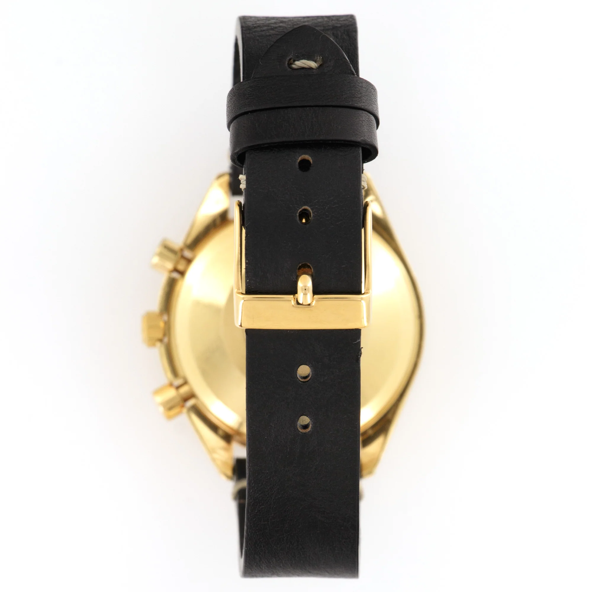 Omega Yellow Gold Speedmaster Chronograph Watch - Image 6