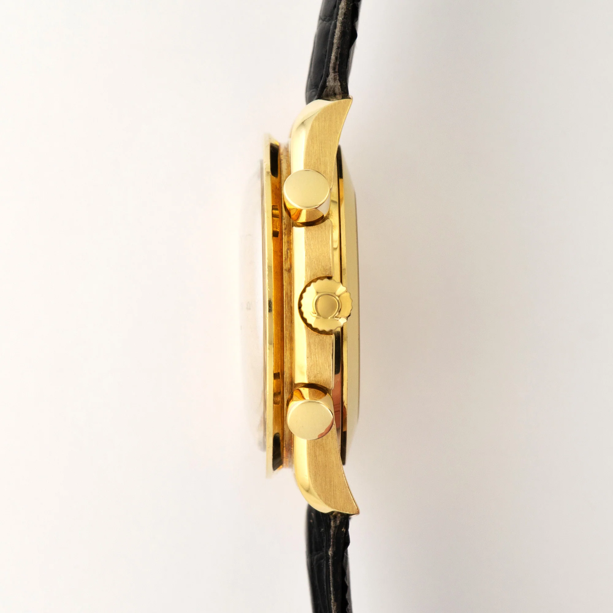 Omega Yellow Gold Speedmaster Watch - Image 4
