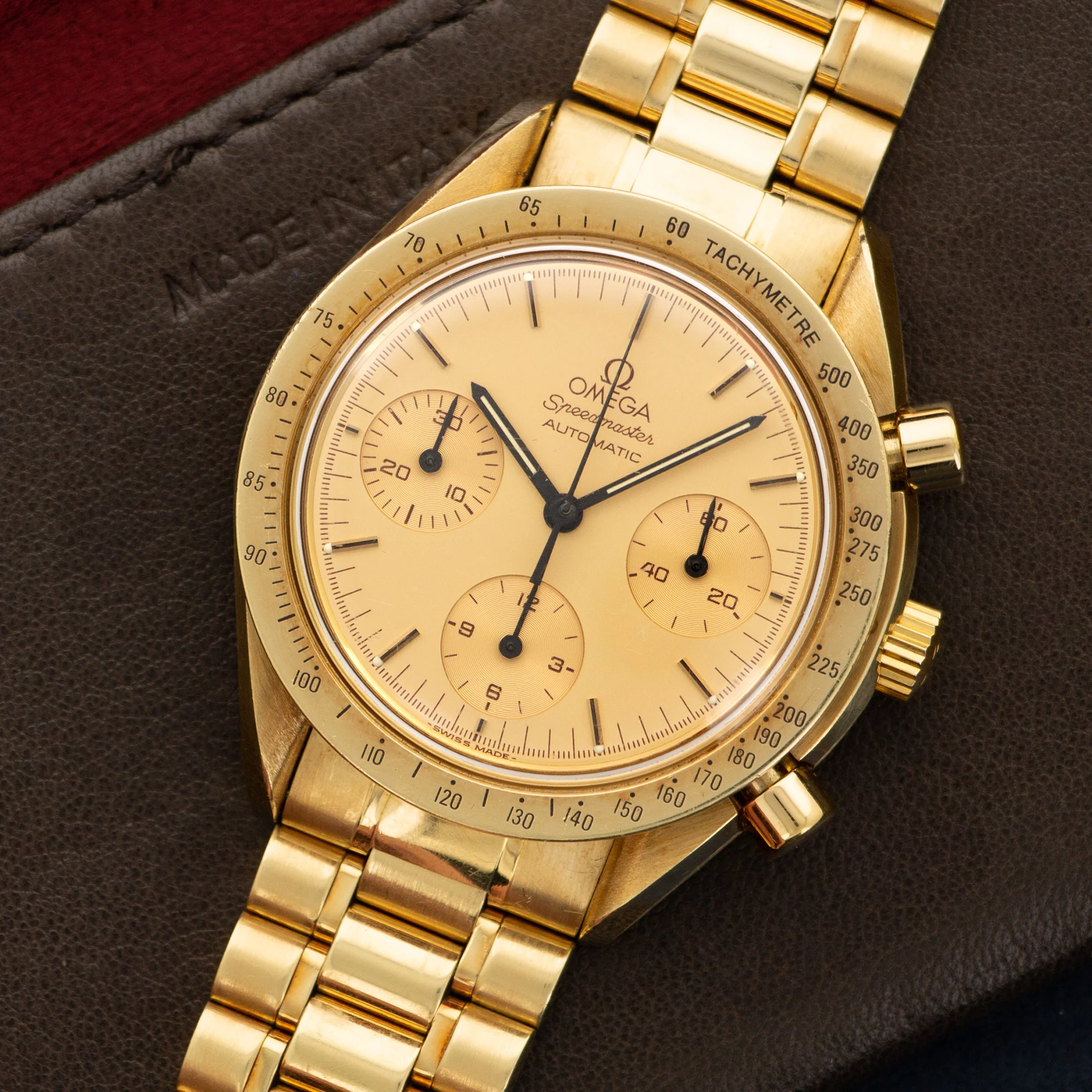 Omega Yellow Gold Speedmaster Watch, ref. 3551.20 - Image 2