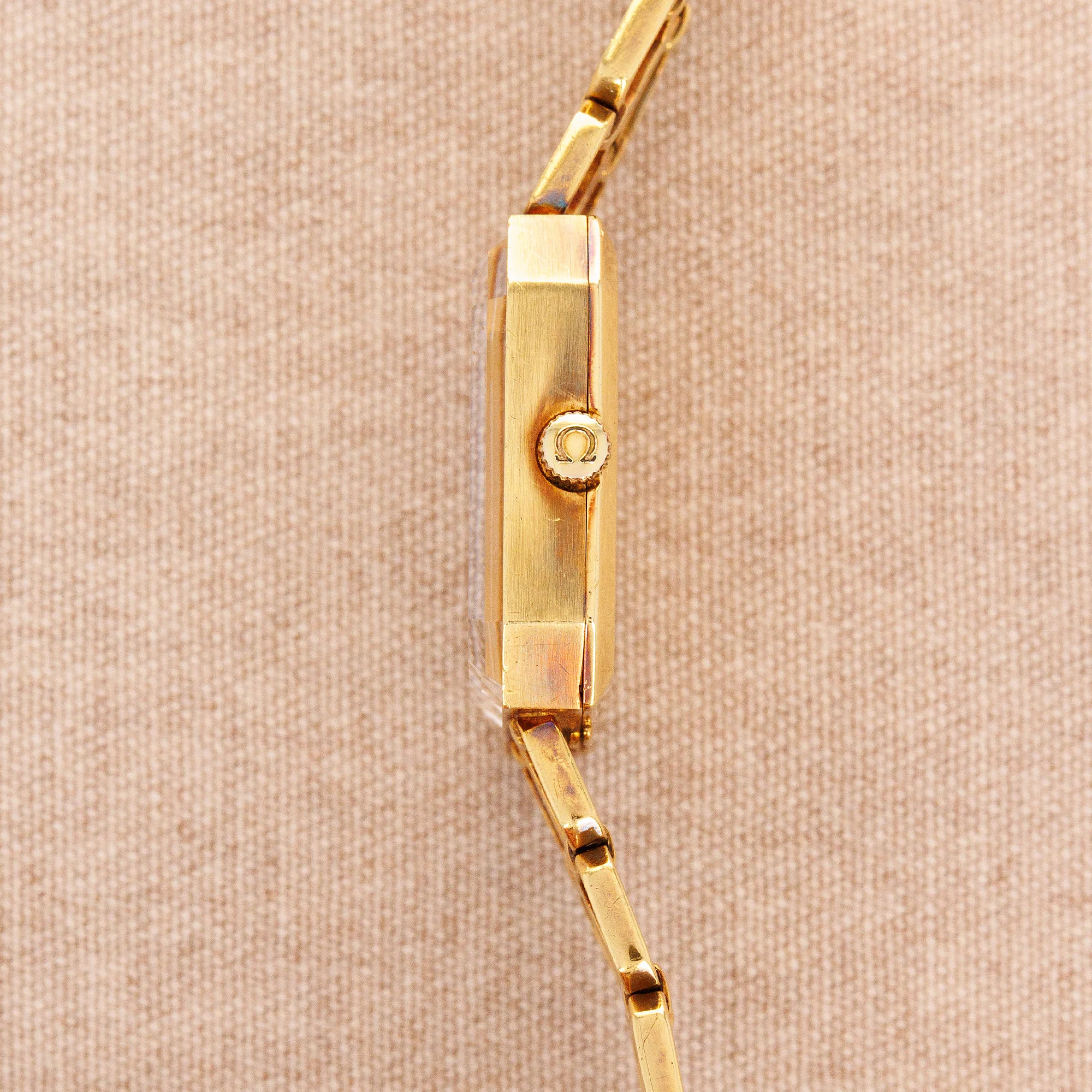 Omega Yellow Gold Vintage De Ville Bracelet Watch - Image 4