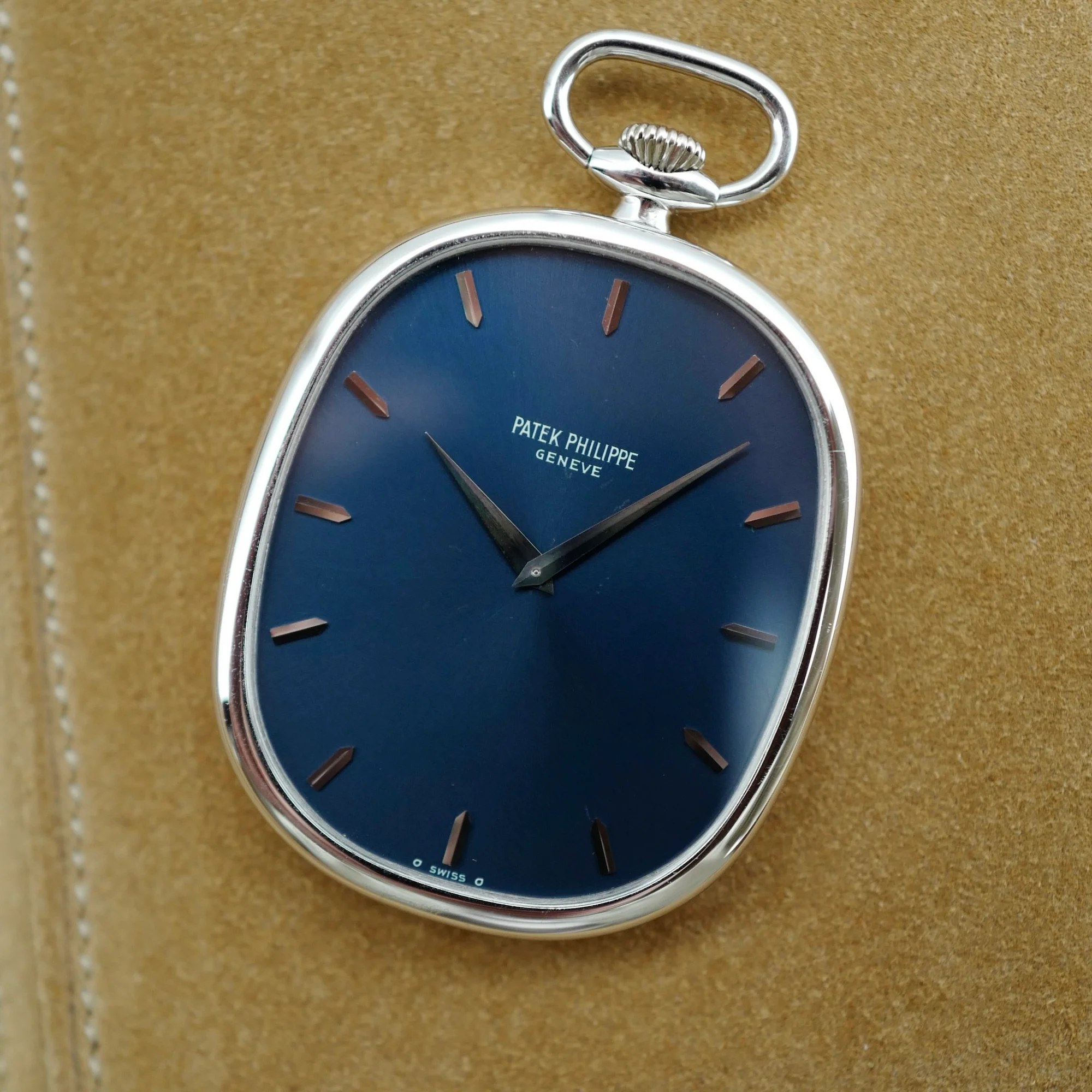 Patek Philiipe White Gold Pocket Watch Ref. 874 - Image 3