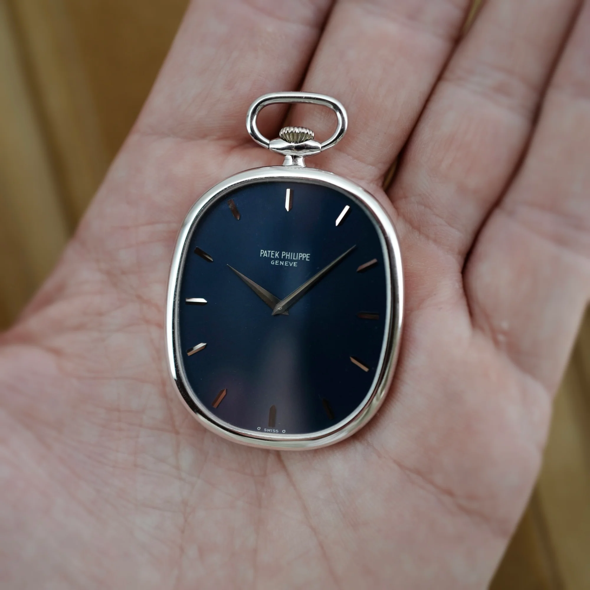Patek Philiipe White Gold Pocket Watch Ref. 874 - Image 4