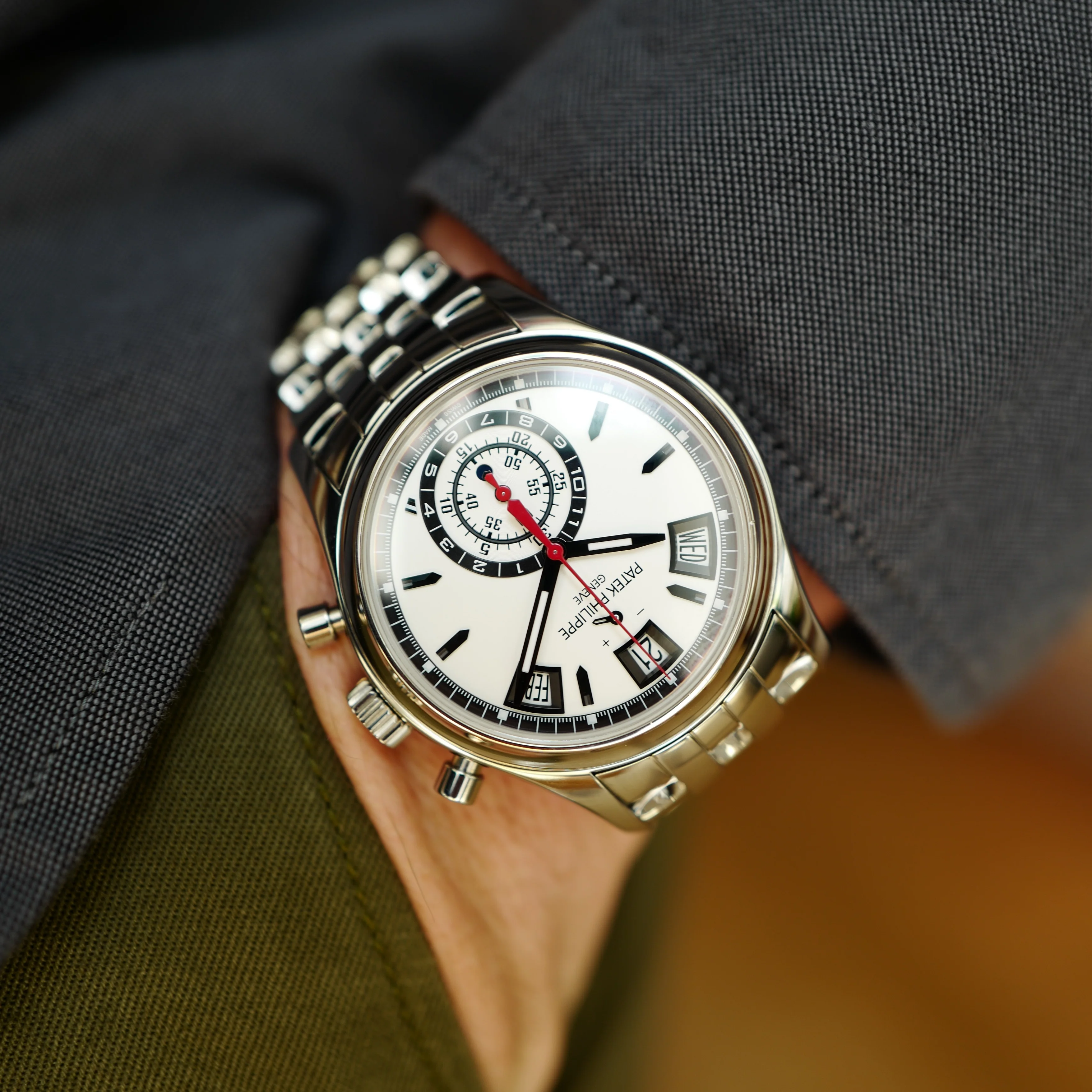 Patek Philippe Annual Calendar Chronograph Watch Ref. 5960/1A - Image 5
