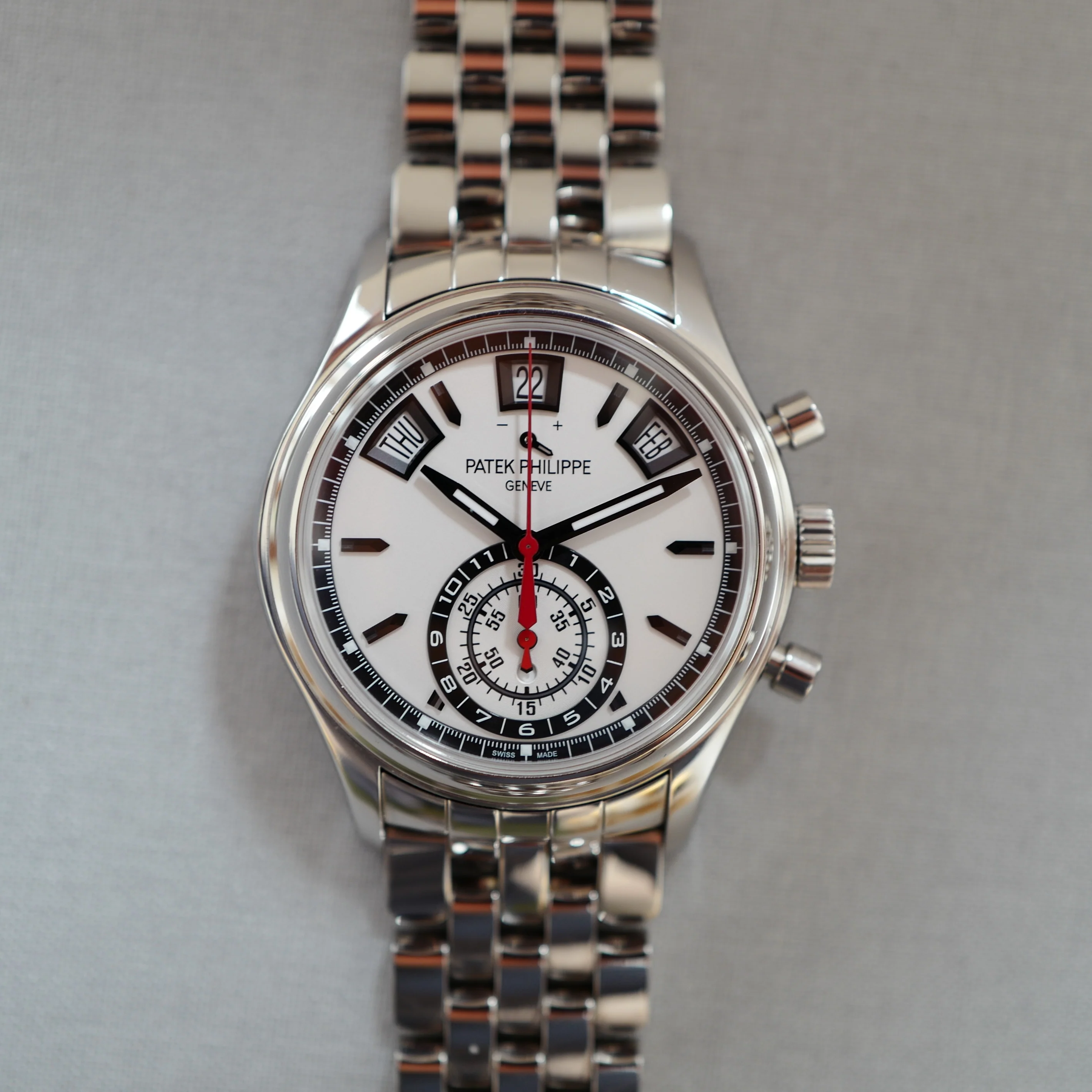 Patek Philippe Annual Calendar Chronograph Watch Ref. 5960/1A - Image 8