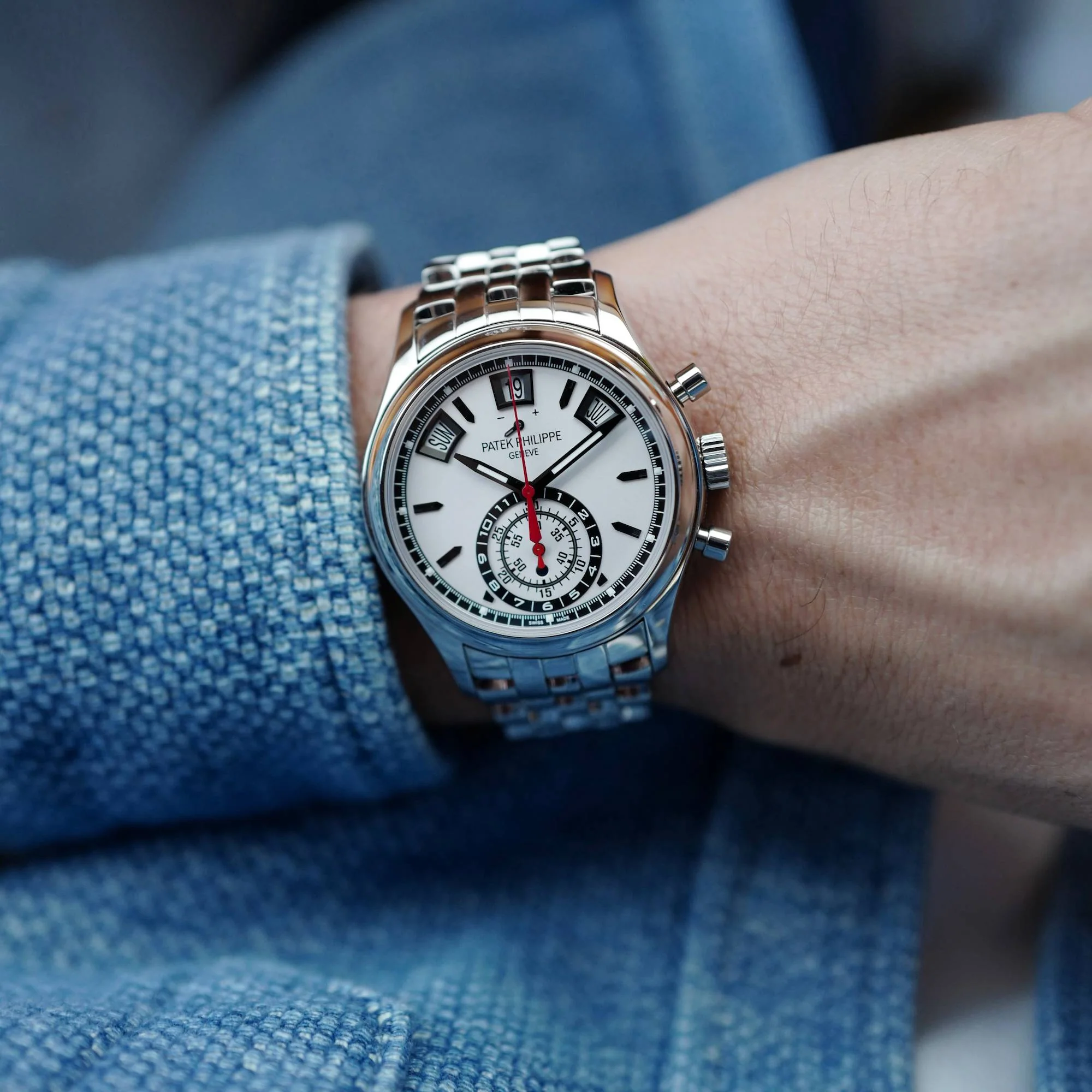 Patek Philippe Annual Calendar Chronograph Watch Ref. 5960 - Image 2