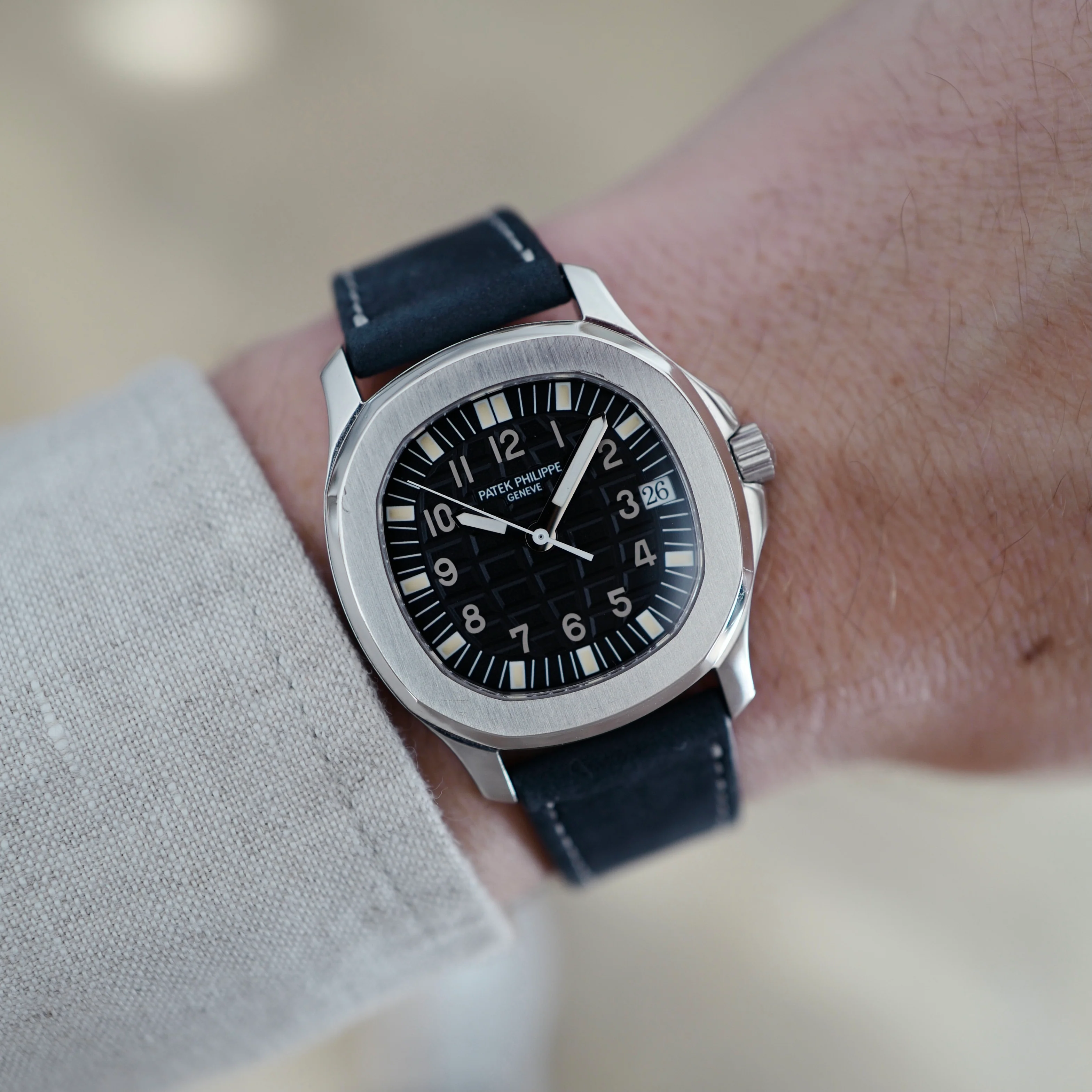 Patek Philippe Aquanaut Automatic Watch Ref. 5060, First Series Aquanaut with Original Paper - Image 7
