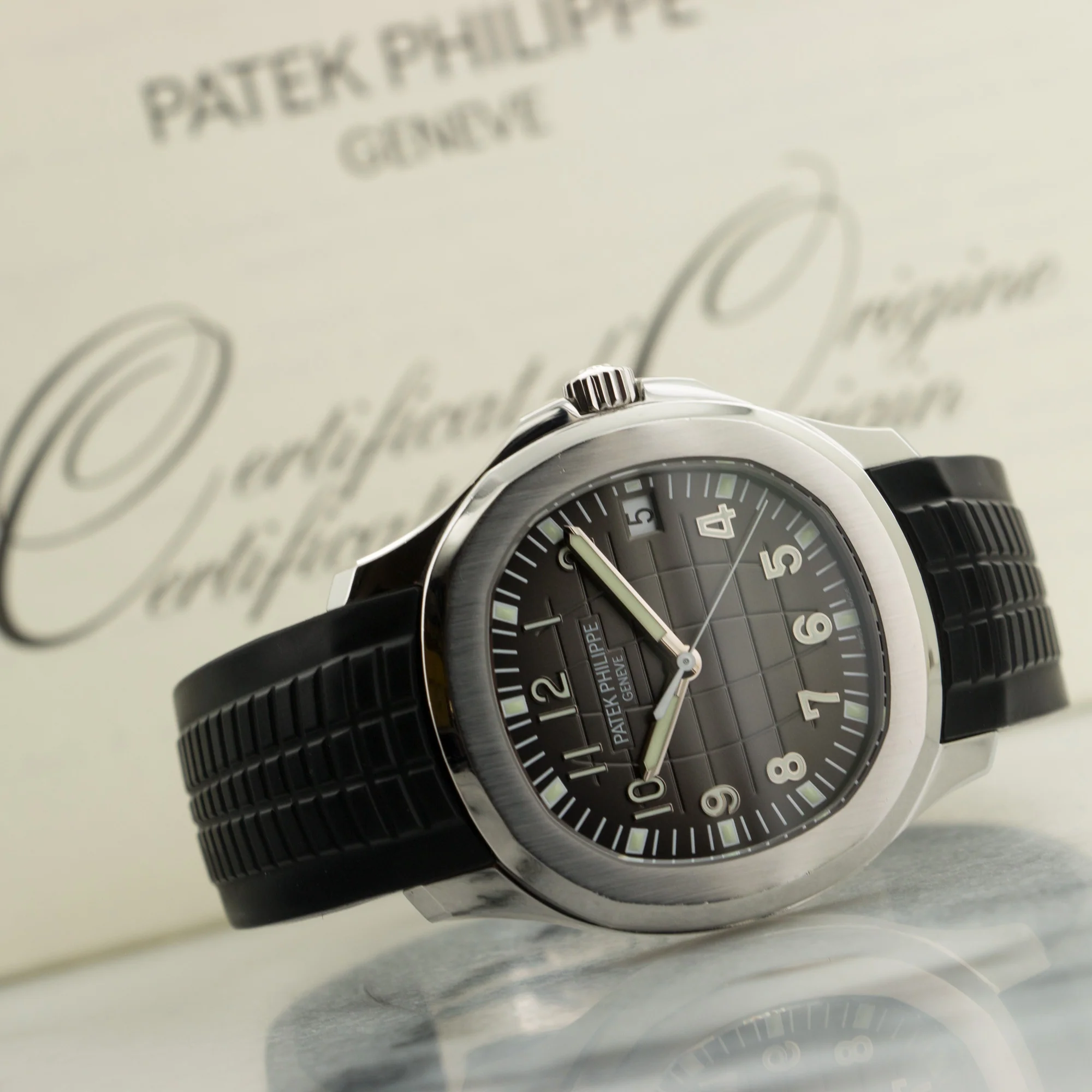 Patek Philippe Aquanaut Jumbo Watch Ref. 5167 - Image 6