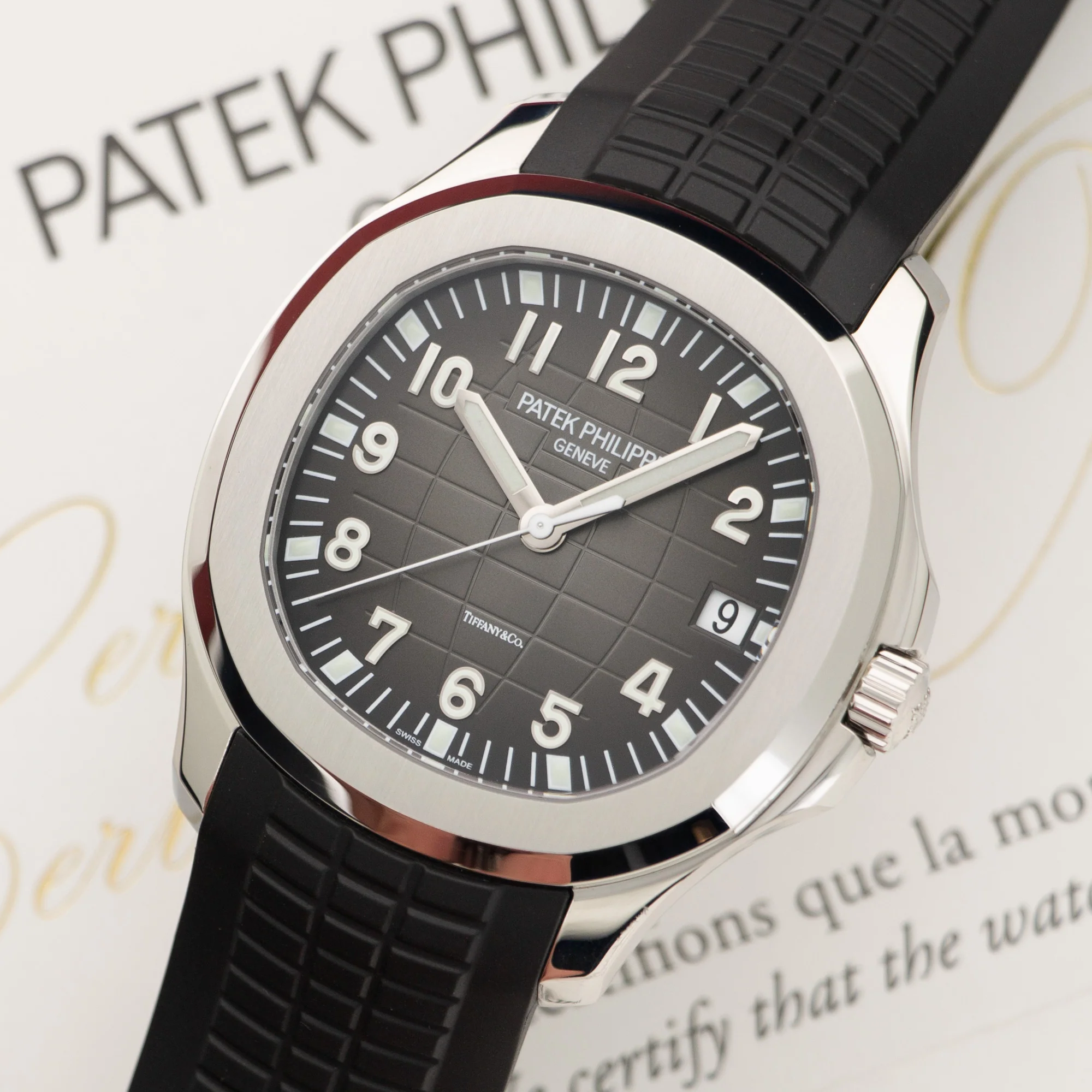 Patek Philippe Aquanaut Tiffany & Co Watch Ref. 5167 - Image 2